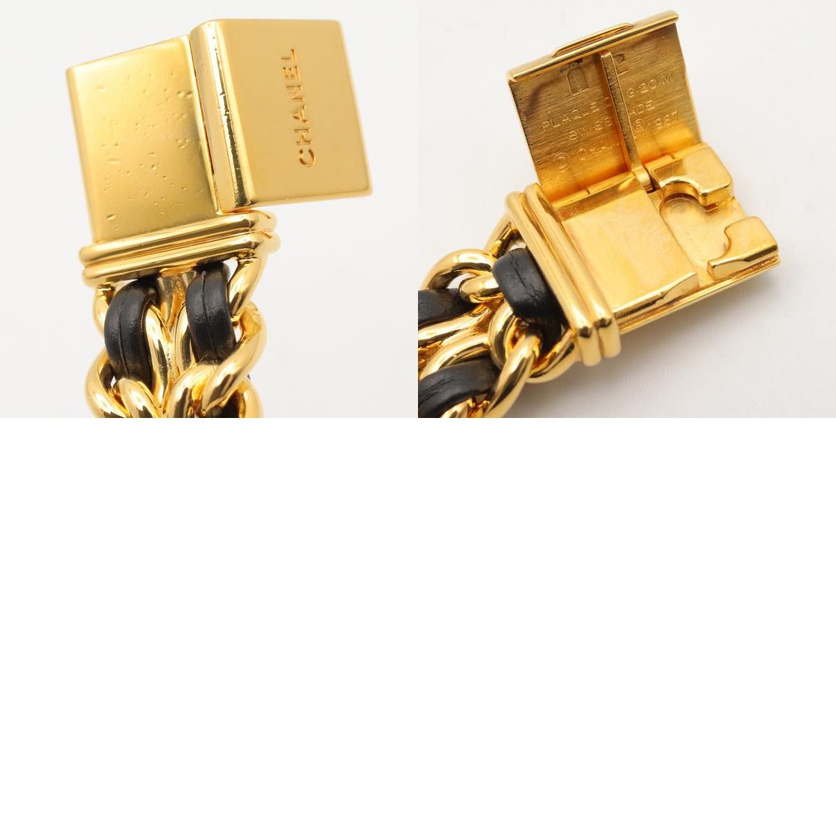 Chanel Chanel CHANEL Premiere Gold Plated Quartz Crocodile skin Quartz H0001 DUTY FREE for USA Size ONE SIZE - 10 Thumbnail