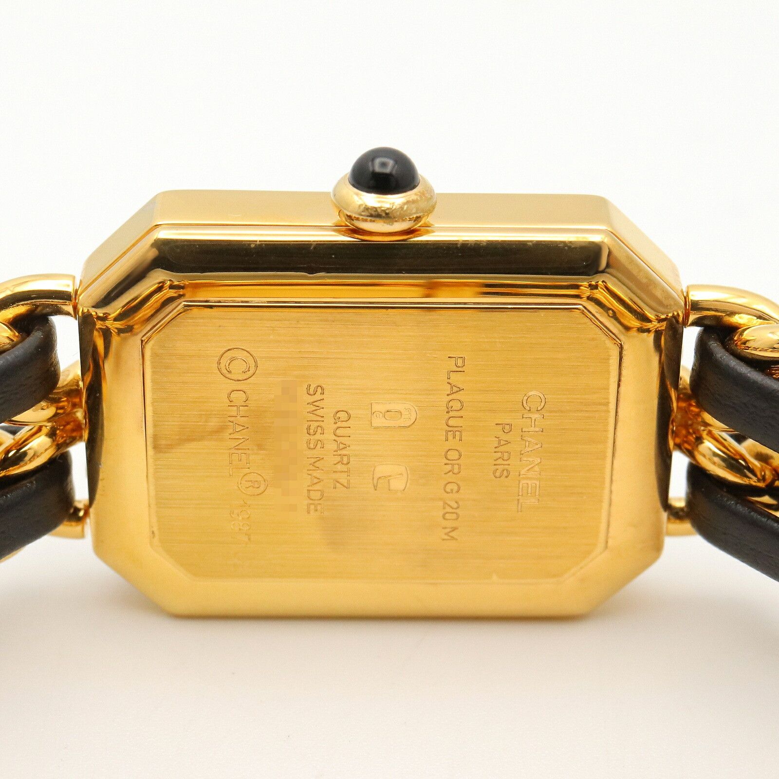 Chanel Chanel CHANEL Premiere Gold Plated Quartz Crocodile skin Quartz H0001 DUTY FREE for USA Size ONE SIZE - 6 Thumbnail