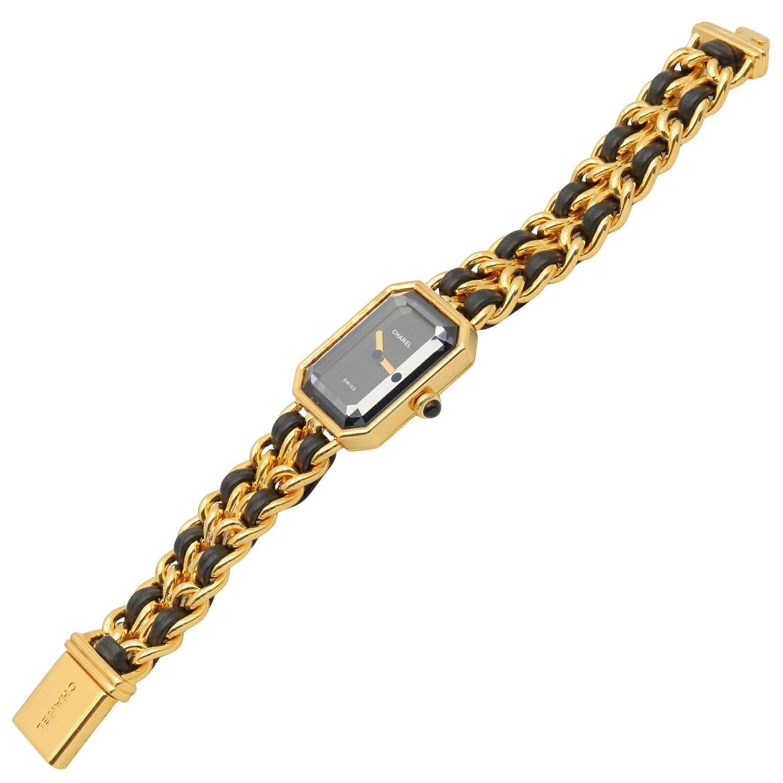 Chanel Chanel CHANEL Premiere Gold Plated Quartz Crocodile skin Quartz H0001 DUTY FREE for USA Size ONE SIZE - 4 Thumbnail
