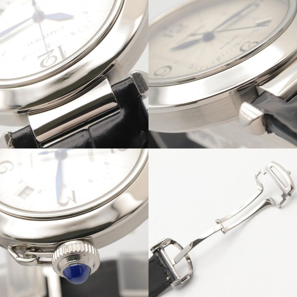 Cartier Cartier Cartier Pasha de Cartier Stainless Steel Watch Metal Automatic WSPA0010 DUTY FREE for USA Size ONE SIZE - 9 Thumbnail