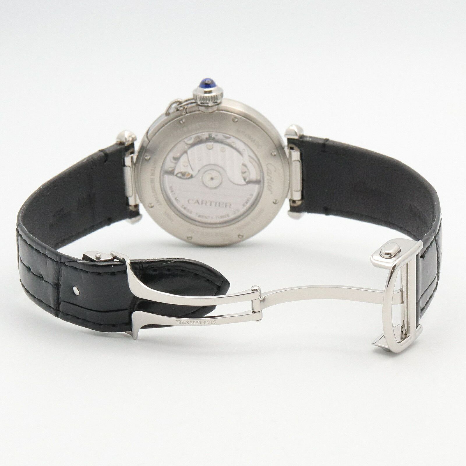 Cartier Cartier Cartier Pasha de Cartier Stainless Steel Watch Metal Automatic WSPA0010 DUTY FREE for USA Size ONE SIZE - 6 Thumbnail