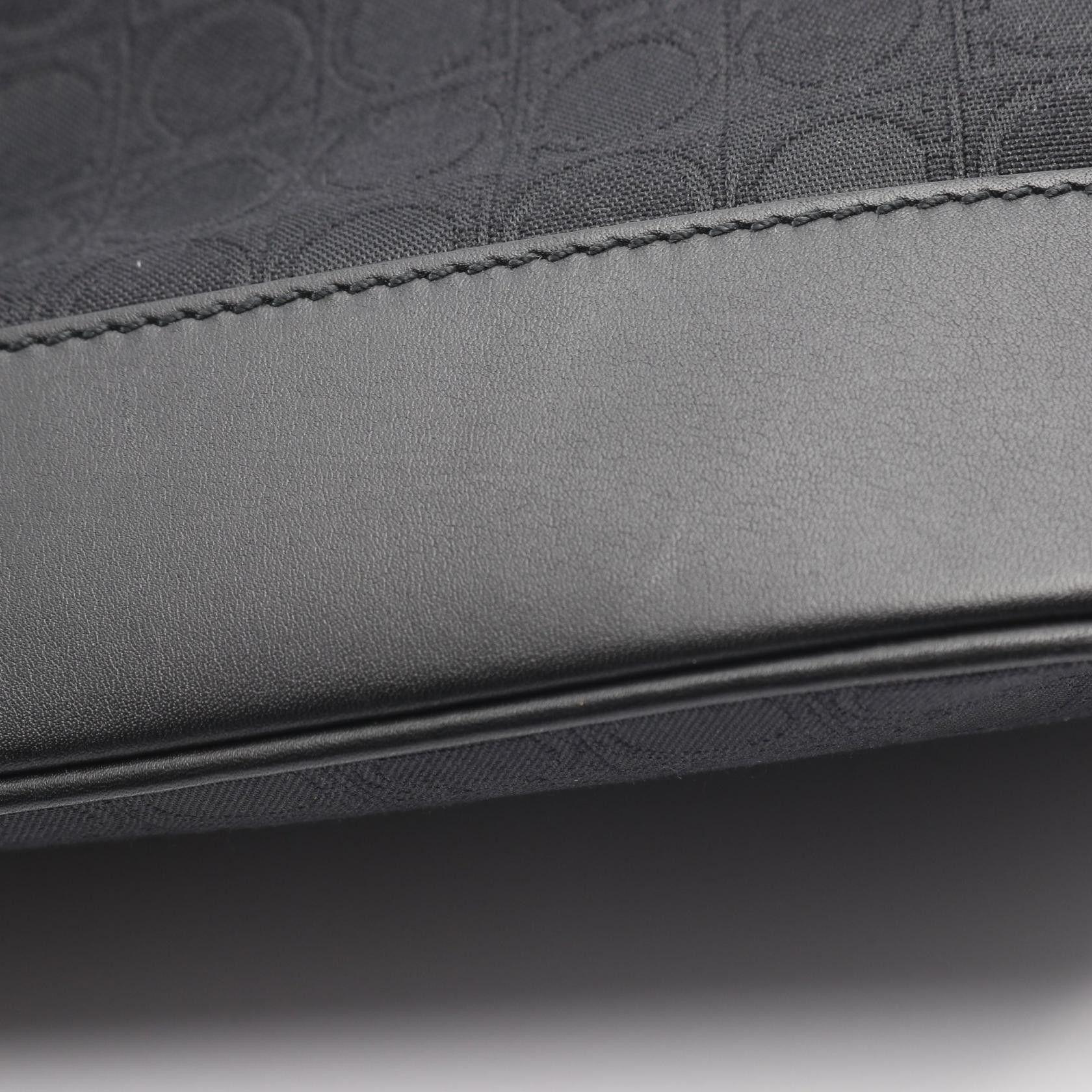 Salvatore Ferragamo Salvatore Ferragamo Salvatore Ferragamo Gancini Canvas Leather Shoulder Bag Leather Shoulder Bag DUTY FREE for USA Size ONE SIZE - 6 Thumbnail
