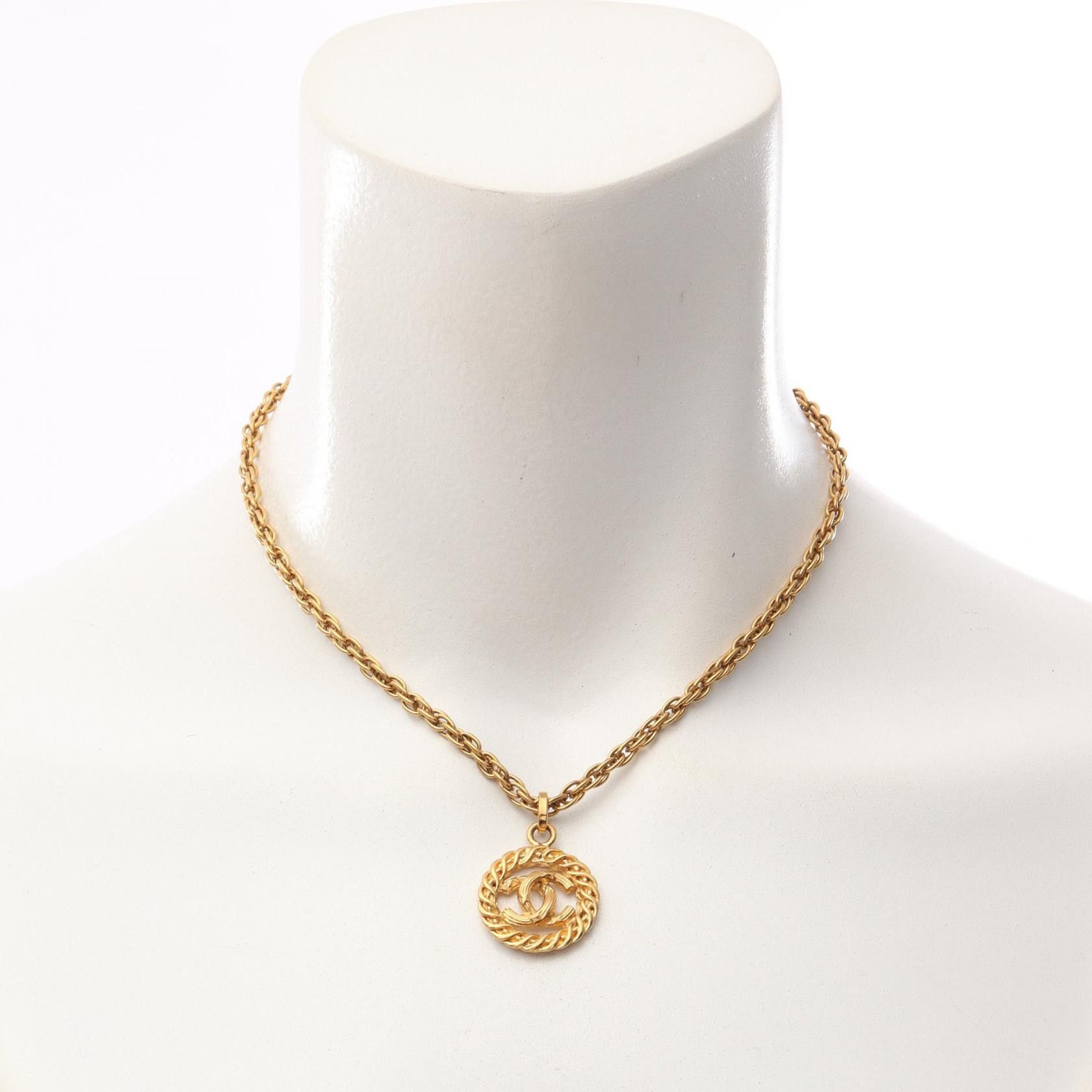Chanel Chanel Chanel Coco Mark Necklace Metal Necklace DUTY FREE for USA Size ONE SIZE - 5 Thumbnail