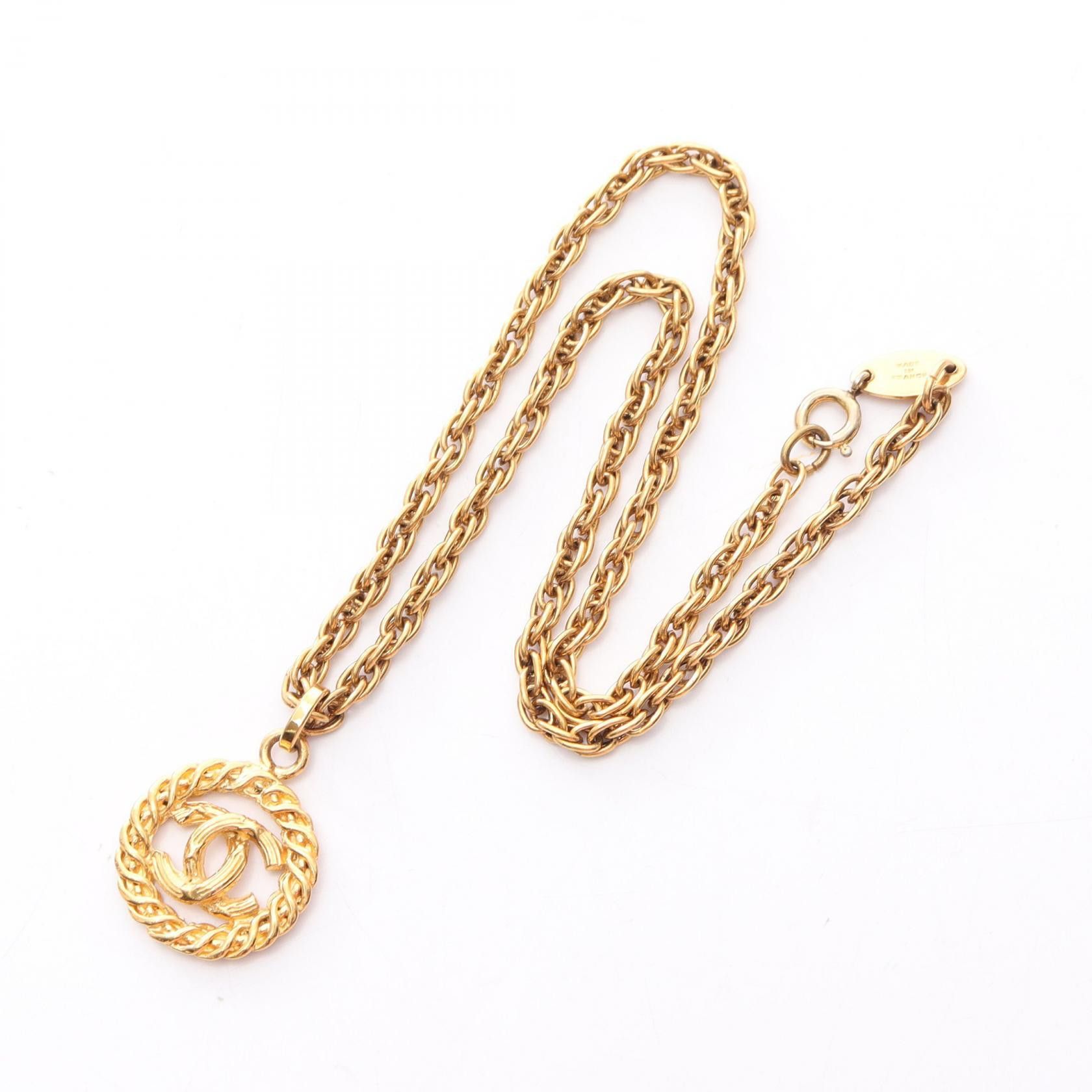 Chanel Chanel Chanel Coco Mark Necklace Metal Necklace DUTY FREE for USA Size ONE SIZE - 3 Thumbnail