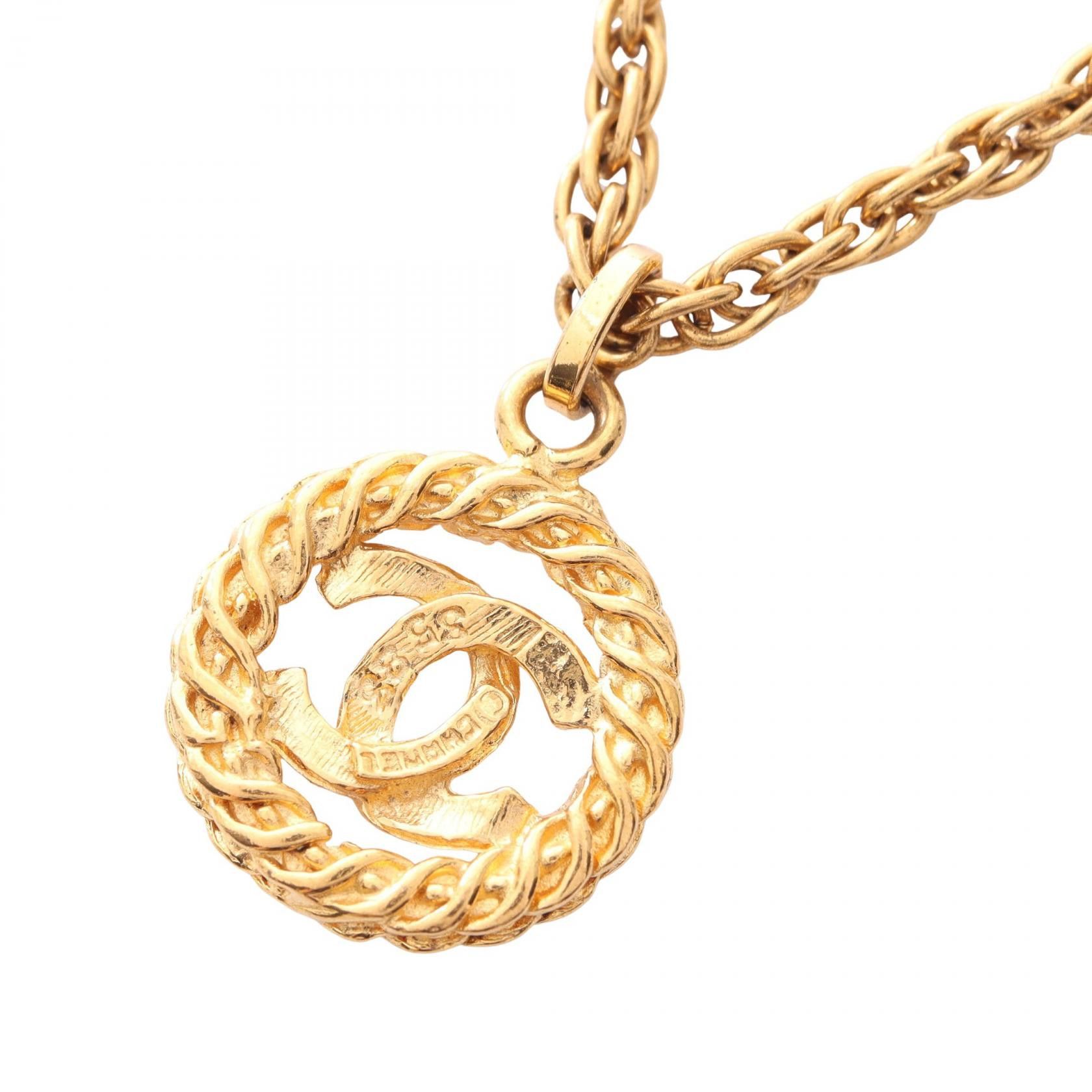 Chanel Chanel Chanel Coco Mark Necklace Metal Necklace DUTY FREE for USA Size ONE SIZE - 2 Thumbnail