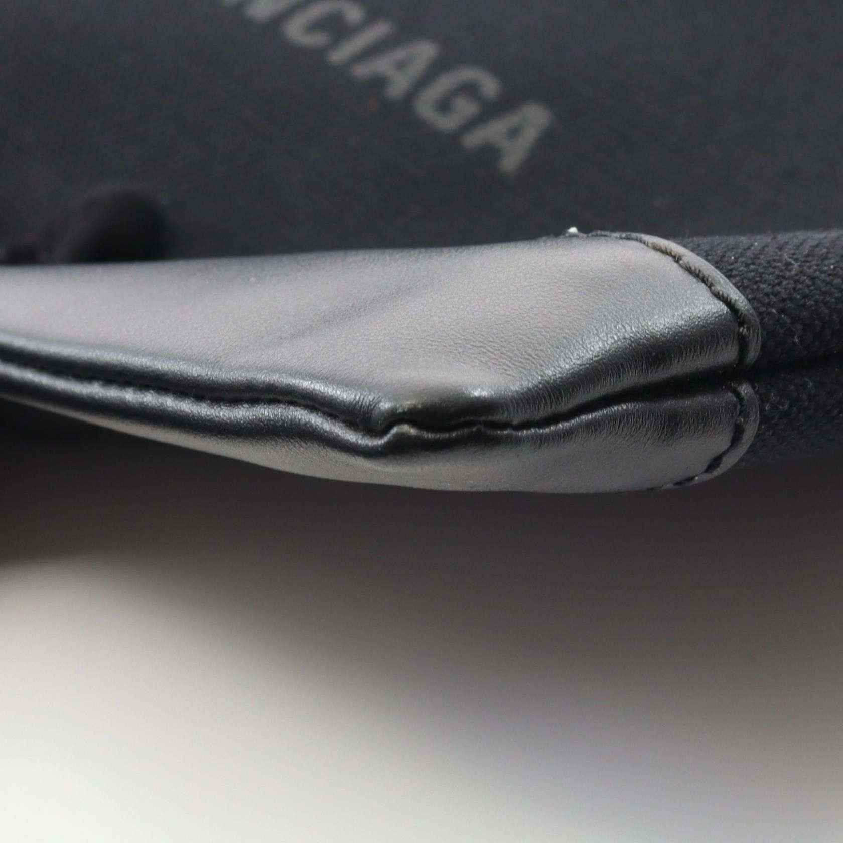 Balenciaga Balenciaga Balenciaga Navy Clip M Canvas Leather Clutch Bag Leather Clutch Bag 373834 DUTY FREE for USA Size ONE SIZE - 5 Thumbnail