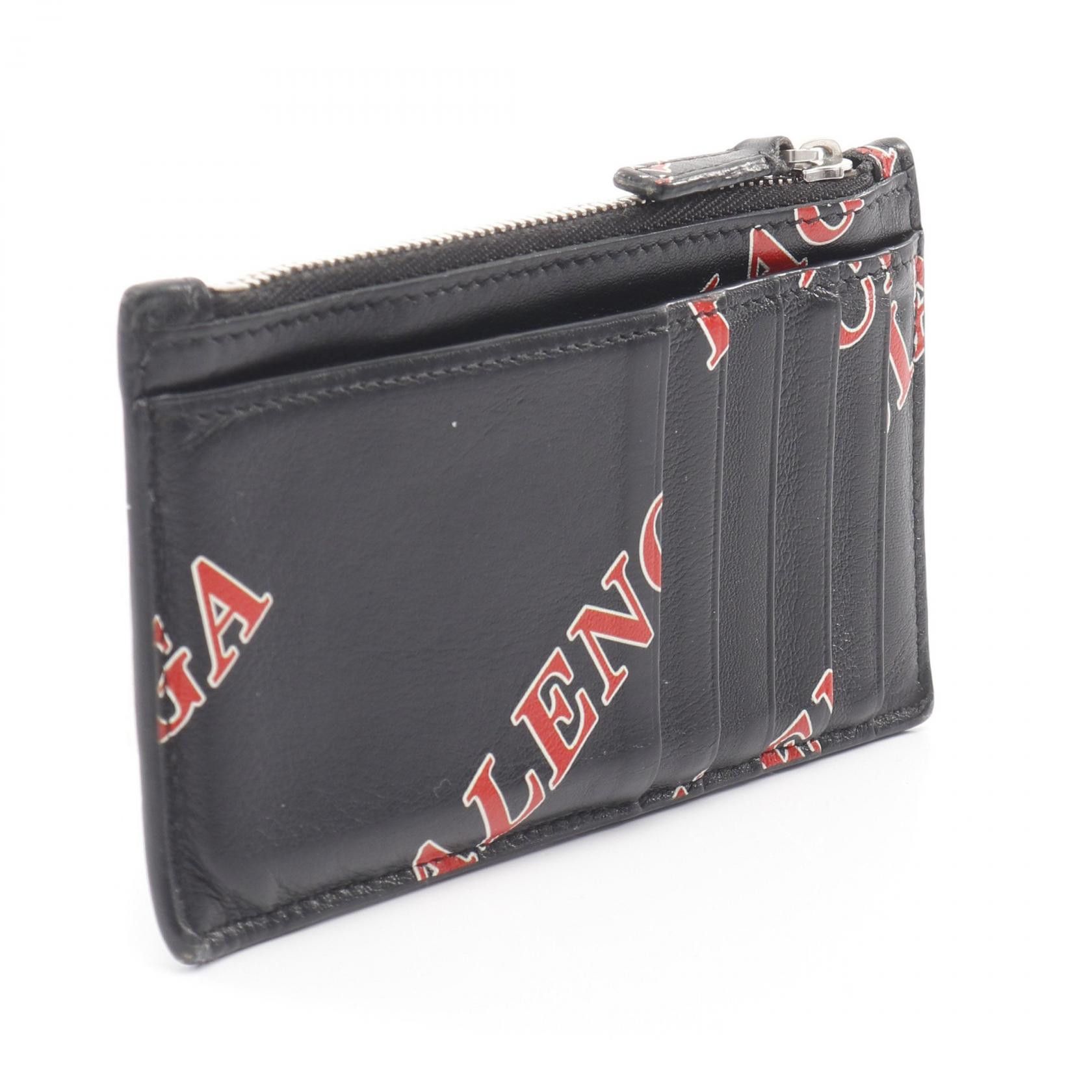 Balenciaga Balenciaga Balenciaga Leather Card Case Coin Case Leather Coin Case DUTY FREE for USA Size ONE SIZE - 2 Thumbnail