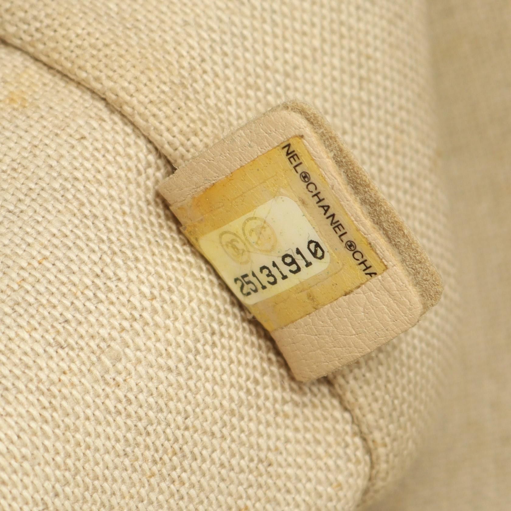 Chanel Chanel Chanel Coco Mark Canvas Leather Tote Bag Textile Tote Bag DUTY FREE for USA Size ONE SIZE - 5 Thumbnail