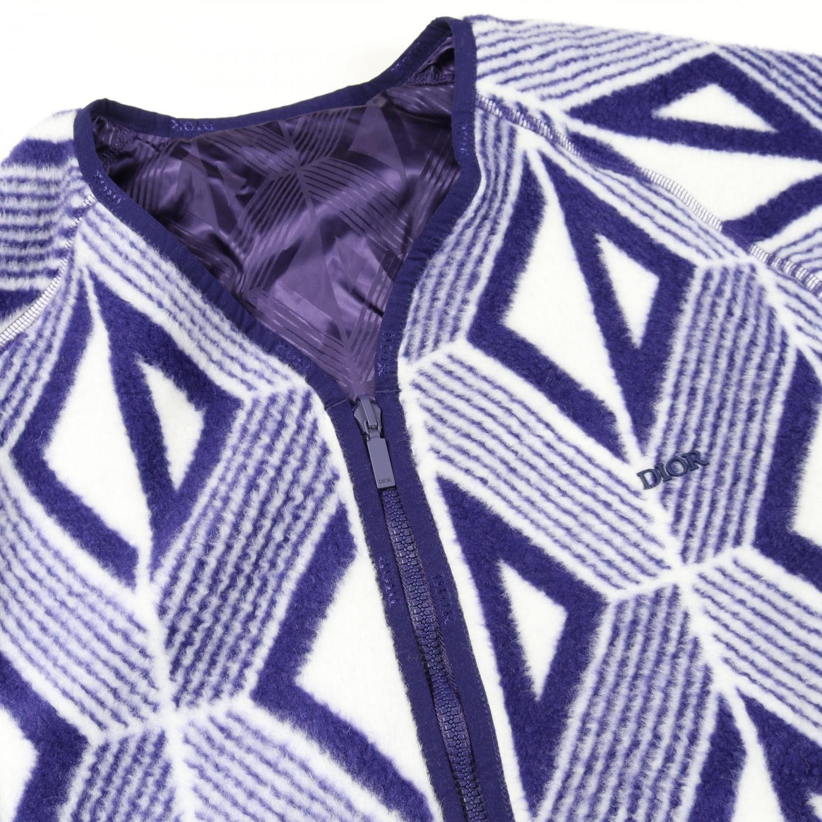 Dior Dior Dior CD Diamond Wool Acrylic Jacket Textile Outerwear DUTY FREE for USA Size ONE SIZE - 6 Thumbnail