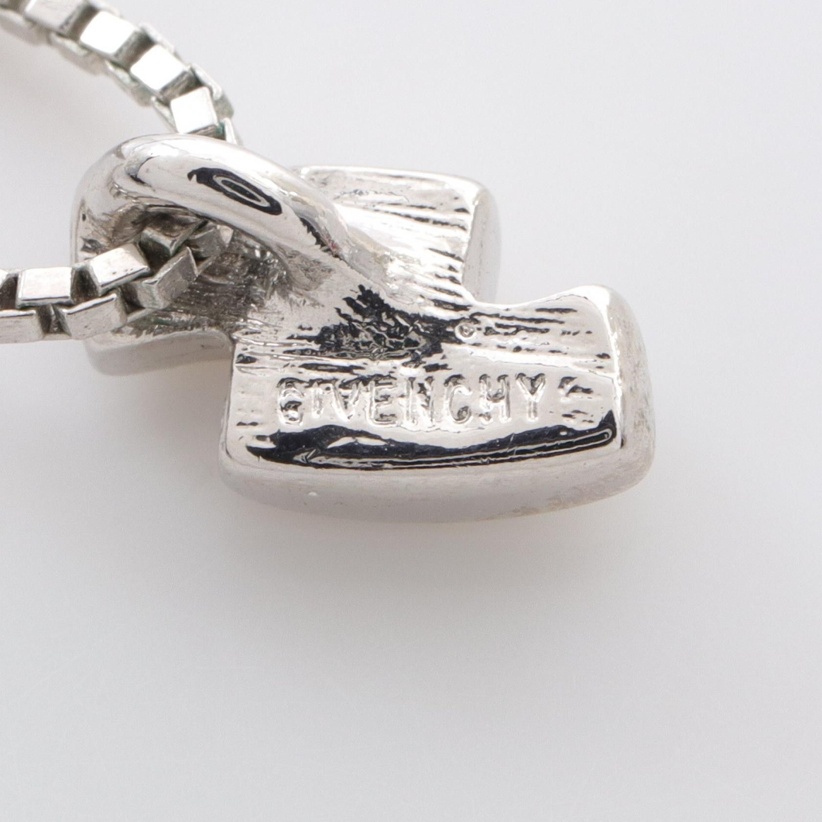 Givenchy Givenchy Givenchy Stainless Steel Rhinestone Necklace Metal Necklace DUTY FREE for USA Size ONE SIZE - 5 Thumbnail