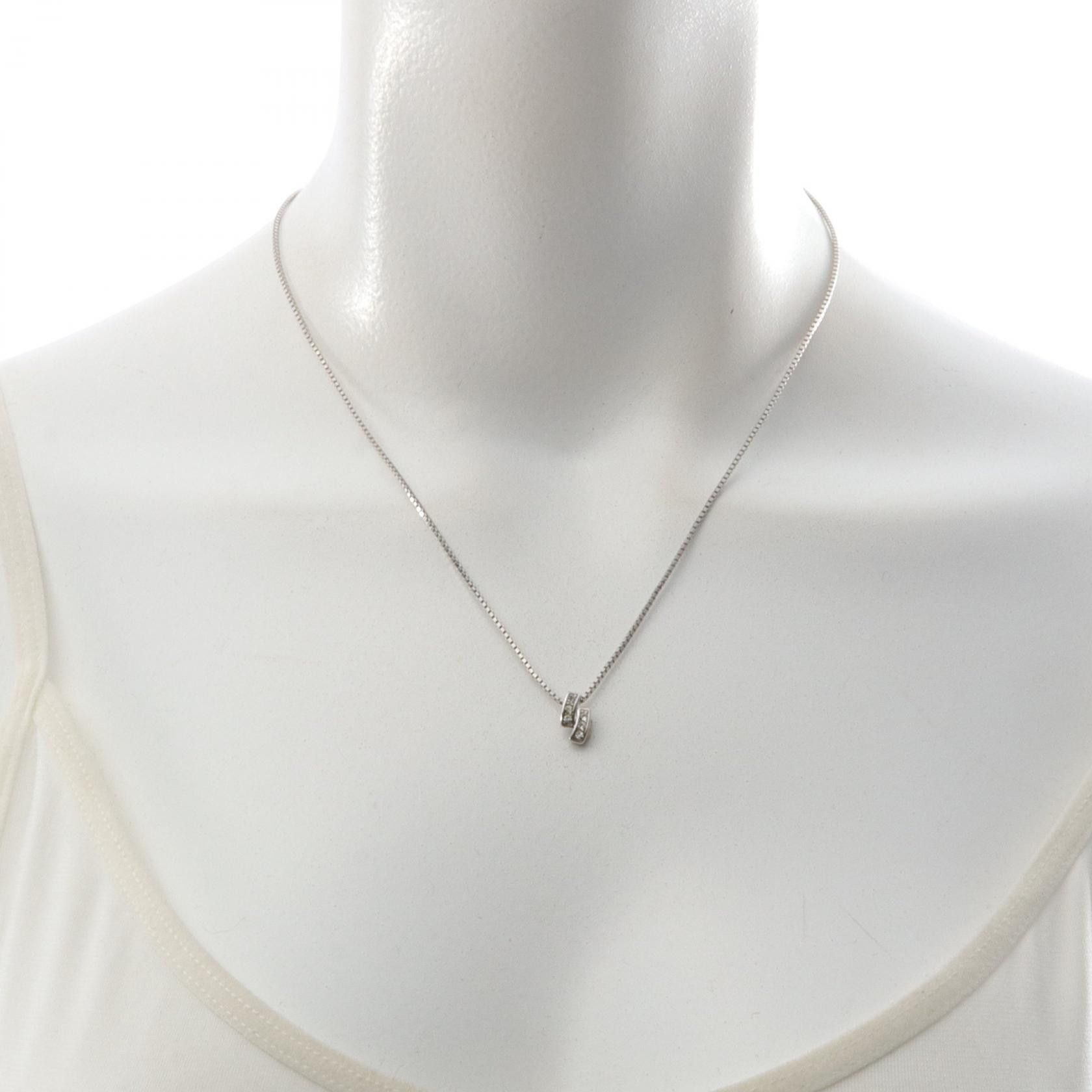 Givenchy Givenchy Givenchy Stainless Steel Rhinestone Necklace Metal Necklace DUTY FREE for USA Size ONE SIZE - 6 Thumbnail