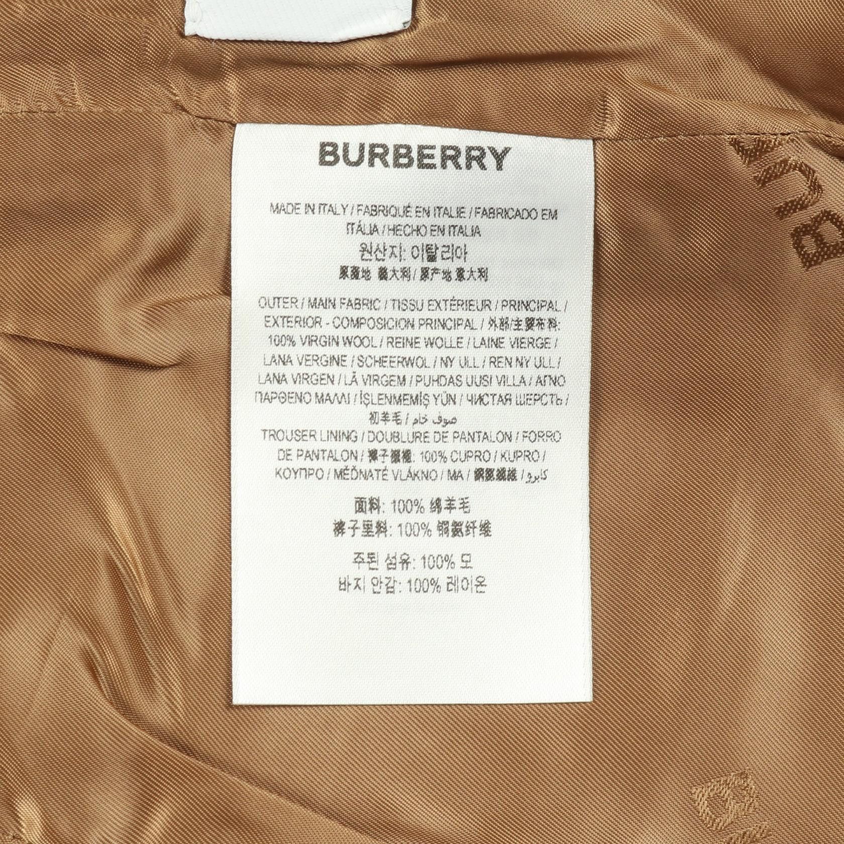 Burberry Burberry Burberry Wool Pants Textile Bottoms DUTY FREE for USA Size ONE SIZE - 4 Thumbnail