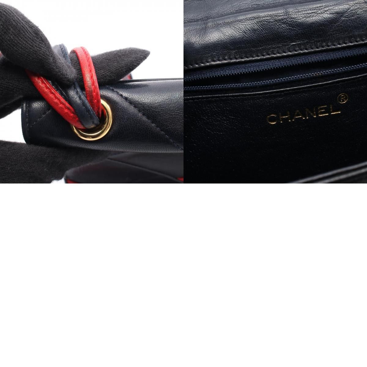 Chanel Chanel Chanel Coco Mark Leather Shoulder Bag Leather Shoulder Bag DUTY FREE for USA Size ONE SIZE - 10 Thumbnail