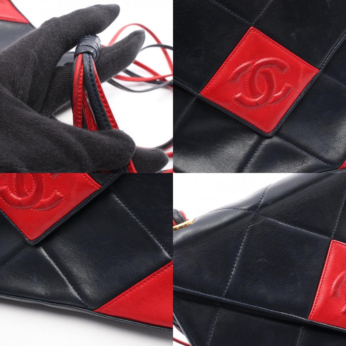 Chanel Chanel Chanel Coco Mark Leather Shoulder Bag Leather Shoulder Bag DUTY FREE for USA Size ONE SIZE - 9 Thumbnail
