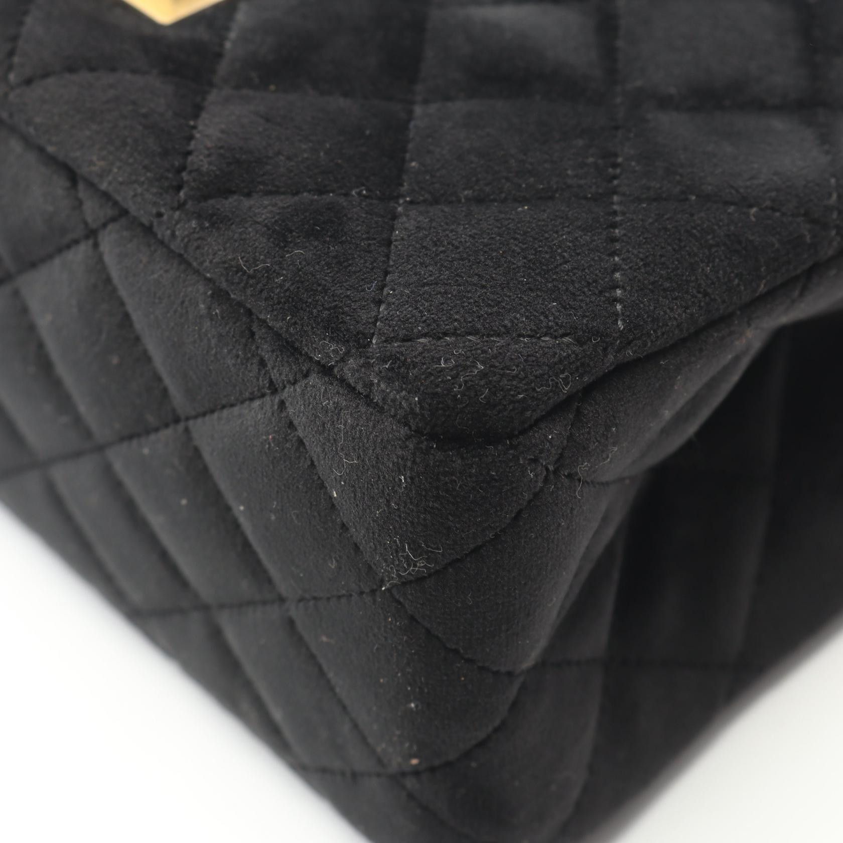 Chanel Chanel Chanel 2.55 Fabric Shoulder Bag Textile Shoulder Bag DUTY FREE for USA Size ONE SIZE - 7 Thumbnail