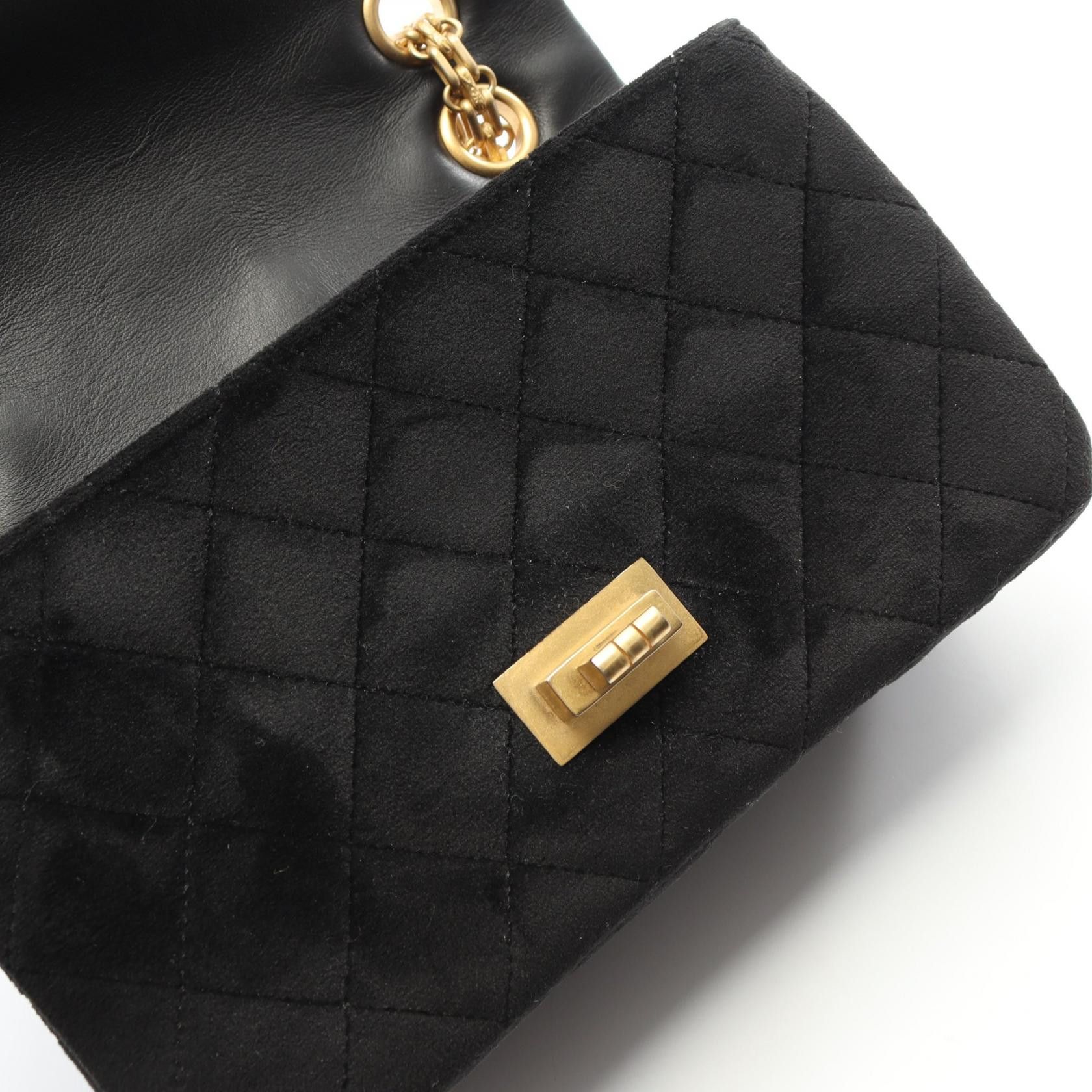 Chanel Chanel Chanel 2.55 Fabric Shoulder Bag Textile Shoulder Bag DUTY FREE for USA Size ONE SIZE - 8 Thumbnail