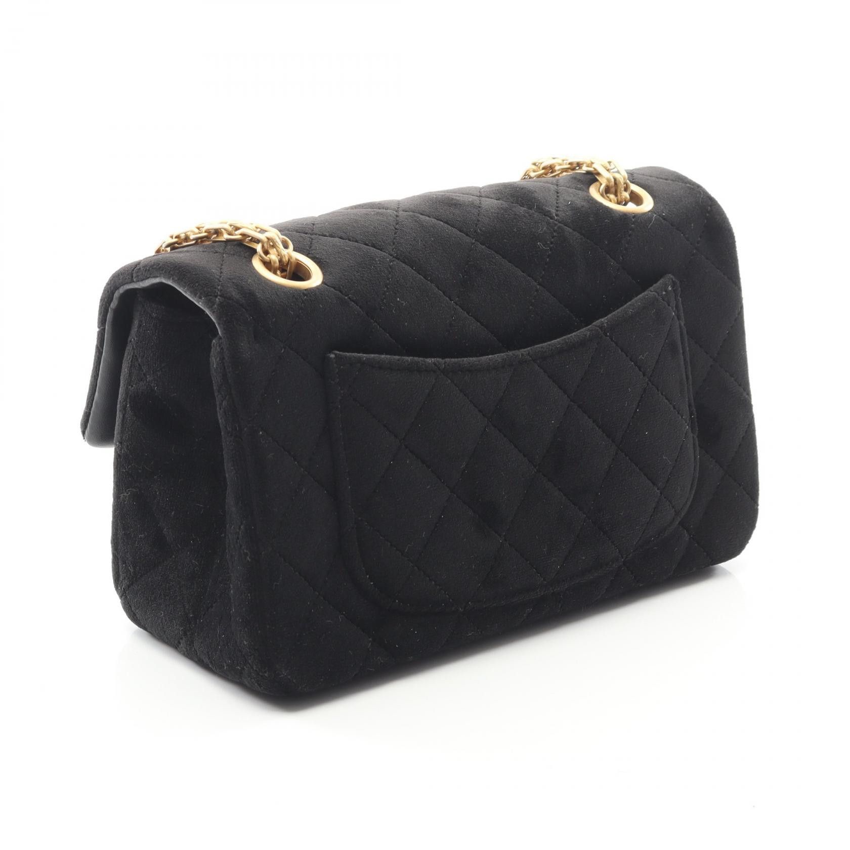 Chanel Chanel Chanel 2.55 Fabric Shoulder Bag Textile Shoulder Bag DUTY FREE for USA Size ONE SIZE - 2 Thumbnail