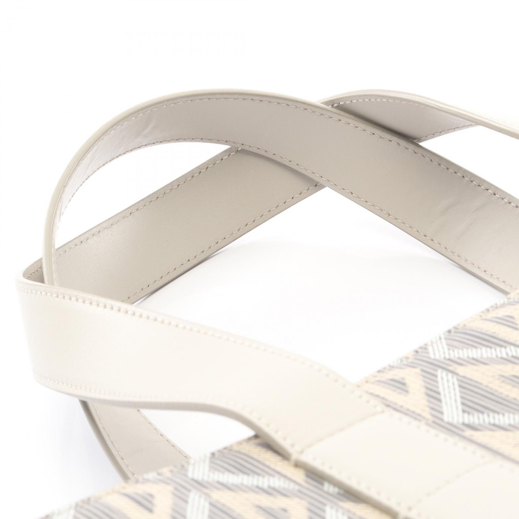 Dior Dior Dior CD Diamond Corolle Coated Canvas Tote Bag Plastic / Synthetic Tote Bag DUTY FREE for USA Size ONE SIZE - 7 Thumbnail