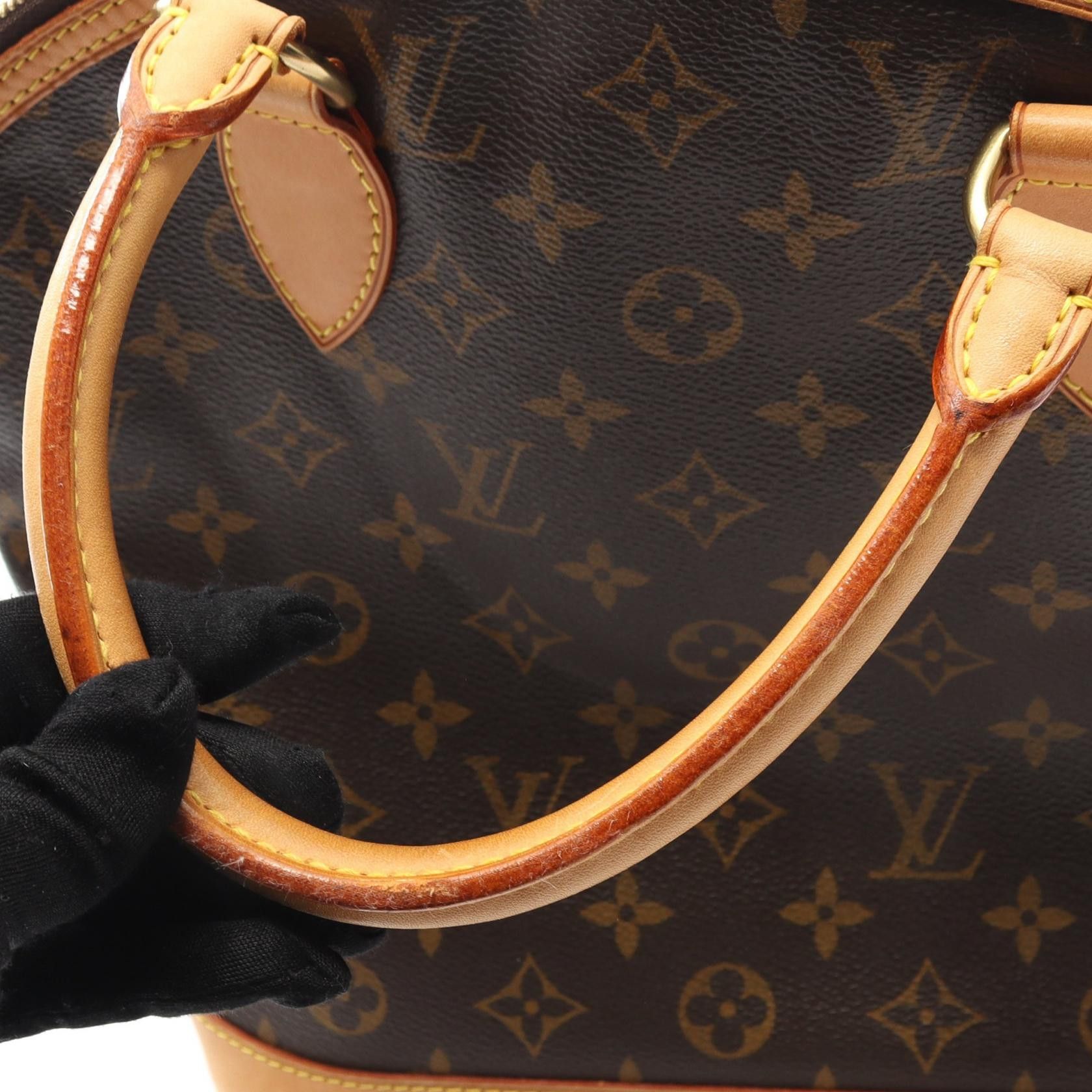 Louis Vuitton Louis Vuitton Louis Vuitton Lockit Monogram Handbag Textile Handbag M40102 DUTY FREE for USA Size ONE SIZE - 8 Thumbnail