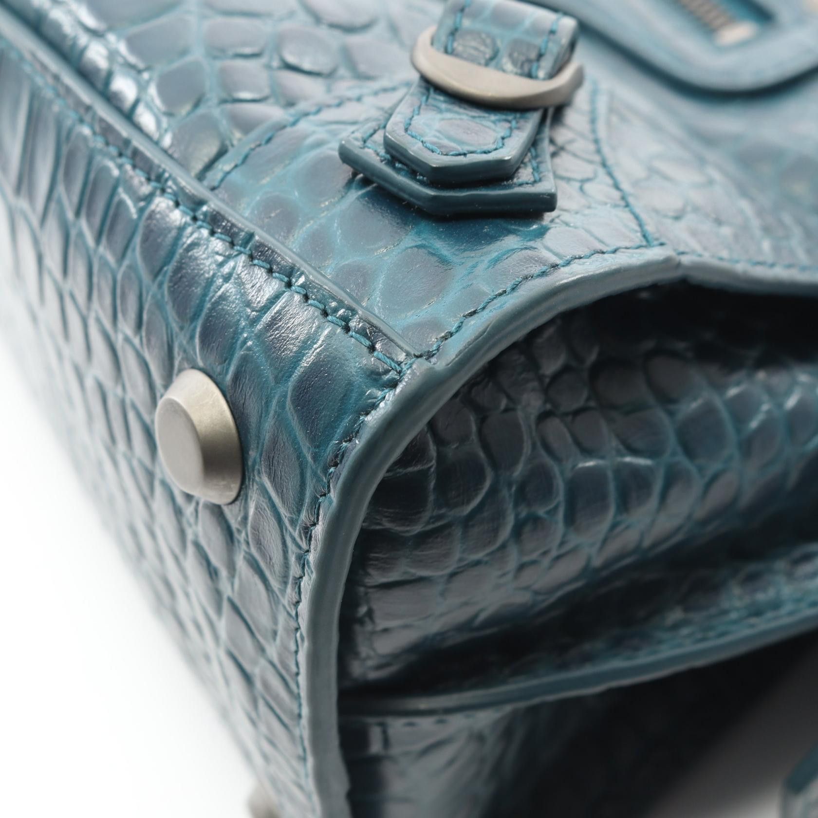 Balenciaga Balenciaga Balenciaga Neo Classic City Embossed Leather Handbag Leather Handbag 678629 DUTY FREE for USA Size ONE SIZE - 5 Thumbnail