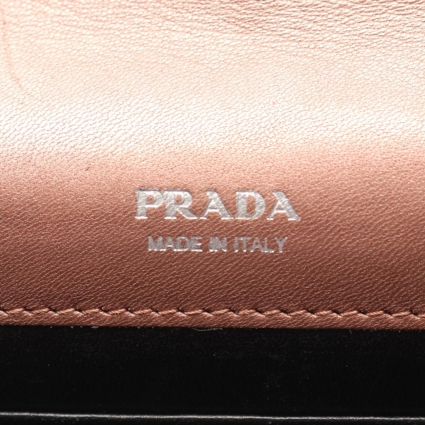 Prada Prada Prada NAPPA IMPUNTURE Leather Shoulder Bag Leather Shoulder Bag DUTY FREE for USA Size ONE SIZE - 4 Thumbnail