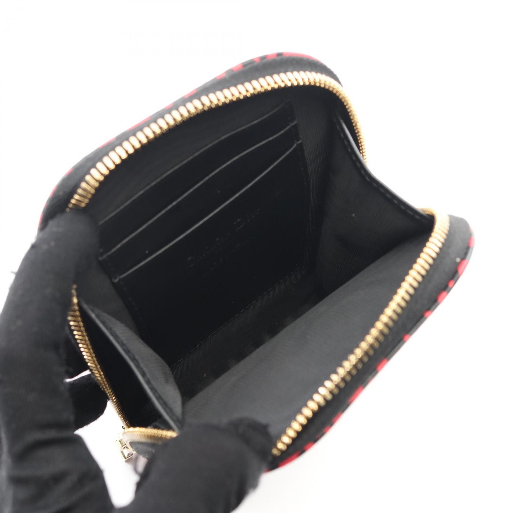 Dior Dior Dior LADY DIOR Leather Phone Bag Leather Handbag DUTY FREE for USA Size ONE SIZE - 3 Thumbnail