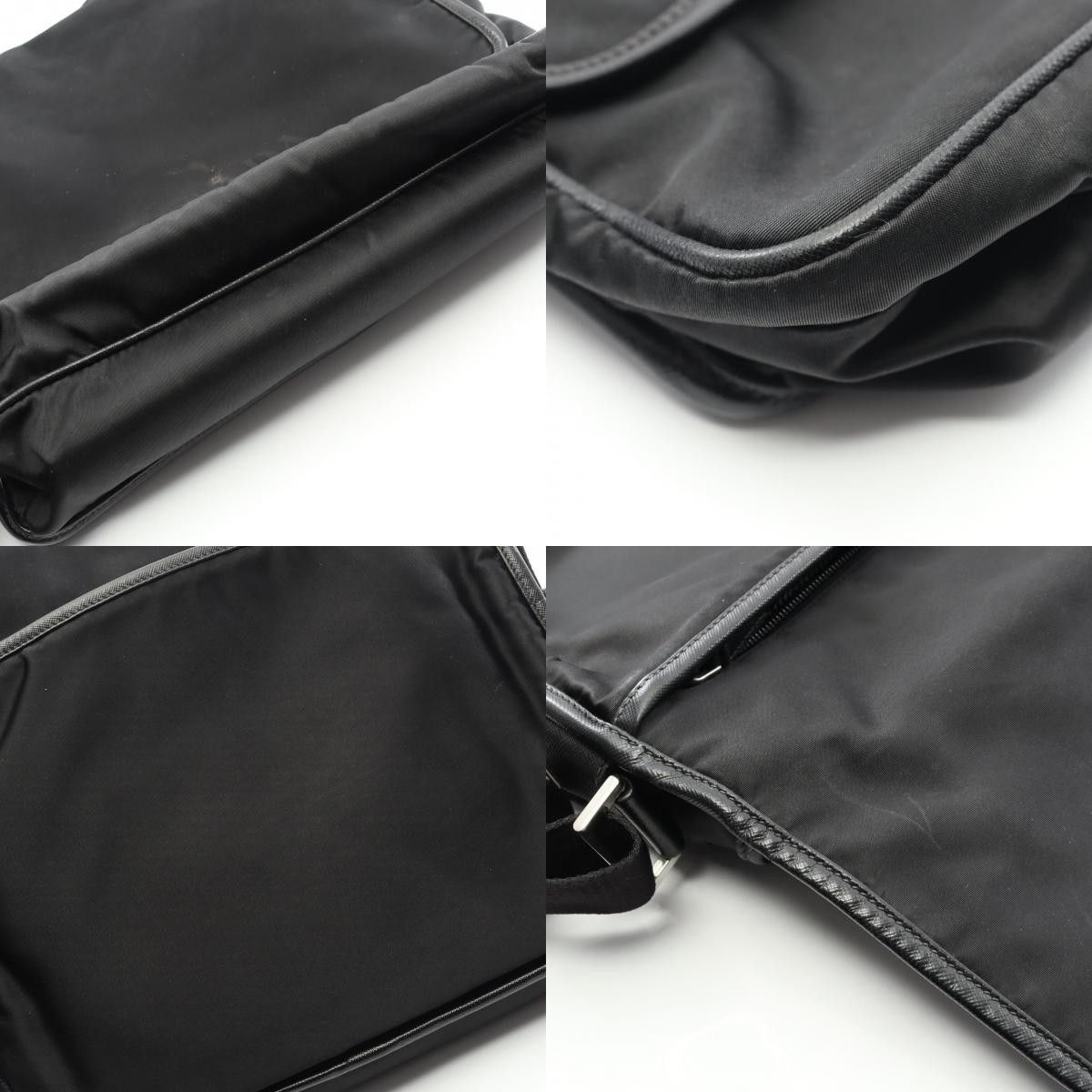 Prada Prada Prada TESSUTO SAFFIANO shoulder bag Textile Shoulder Bag 2VD166 DUTY FREE for USA Size ONE SIZE - 10 Thumbnail
