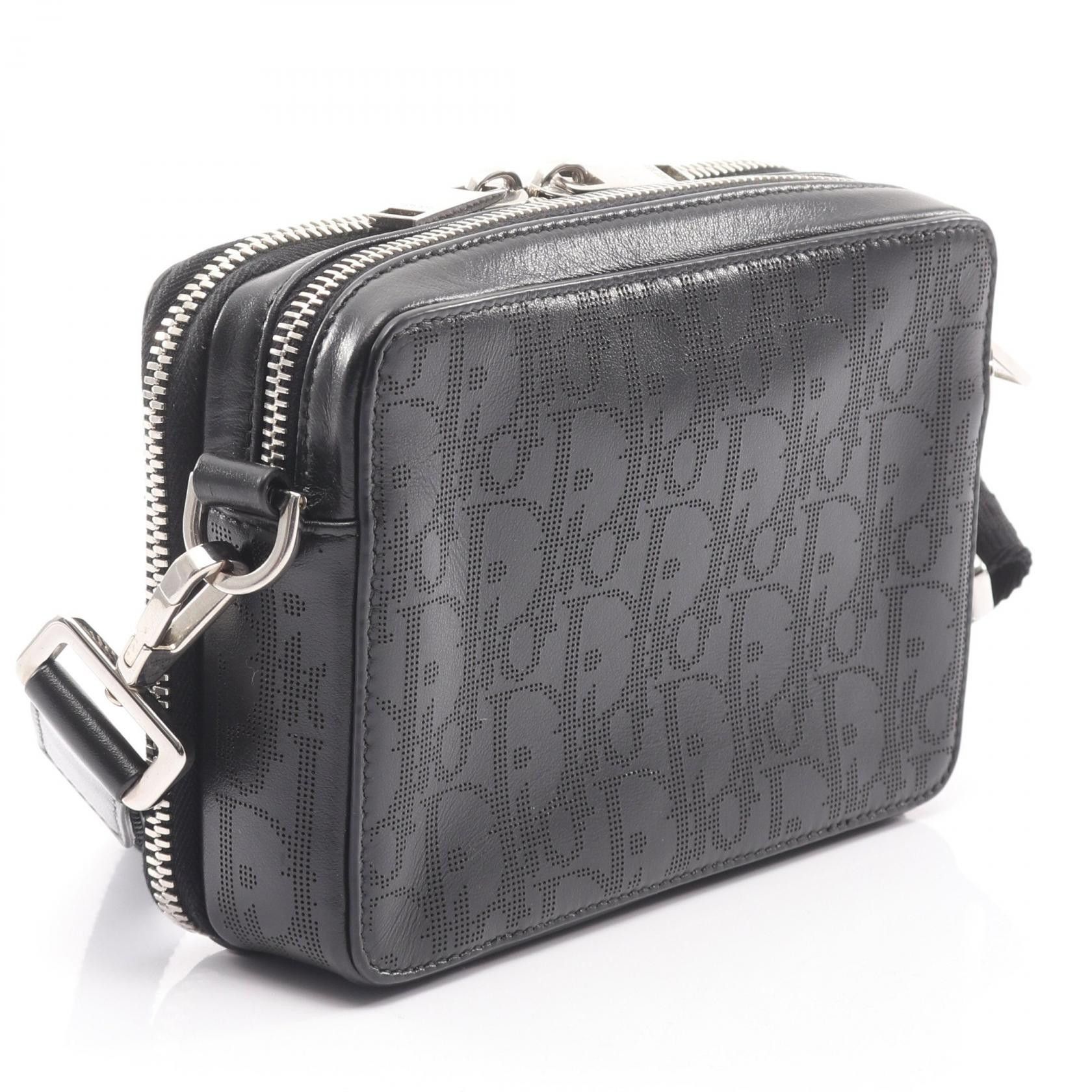 Dior Dior Dior Oblique Galaxy Leather Shoulder Bag Leather Shoulder Bag 2ESBC119VPD DUTY FREE for USA Size ONE SIZE - 2 Thumbnail