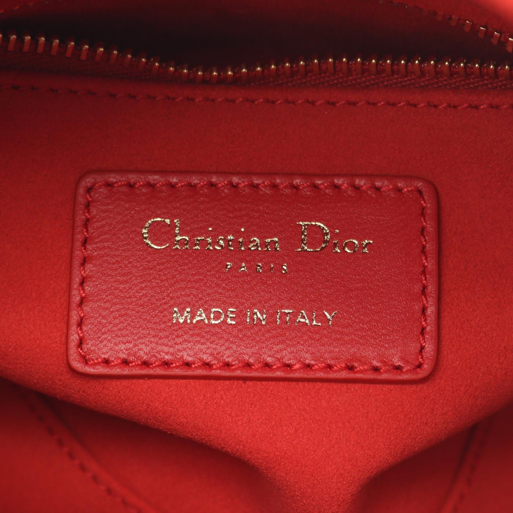 Dior Dior Dior Lady Dior Heart Cannage Leather Handbag Leather Handbag DUTY FREE for USA Size ONE SIZE - 4 Thumbnail
