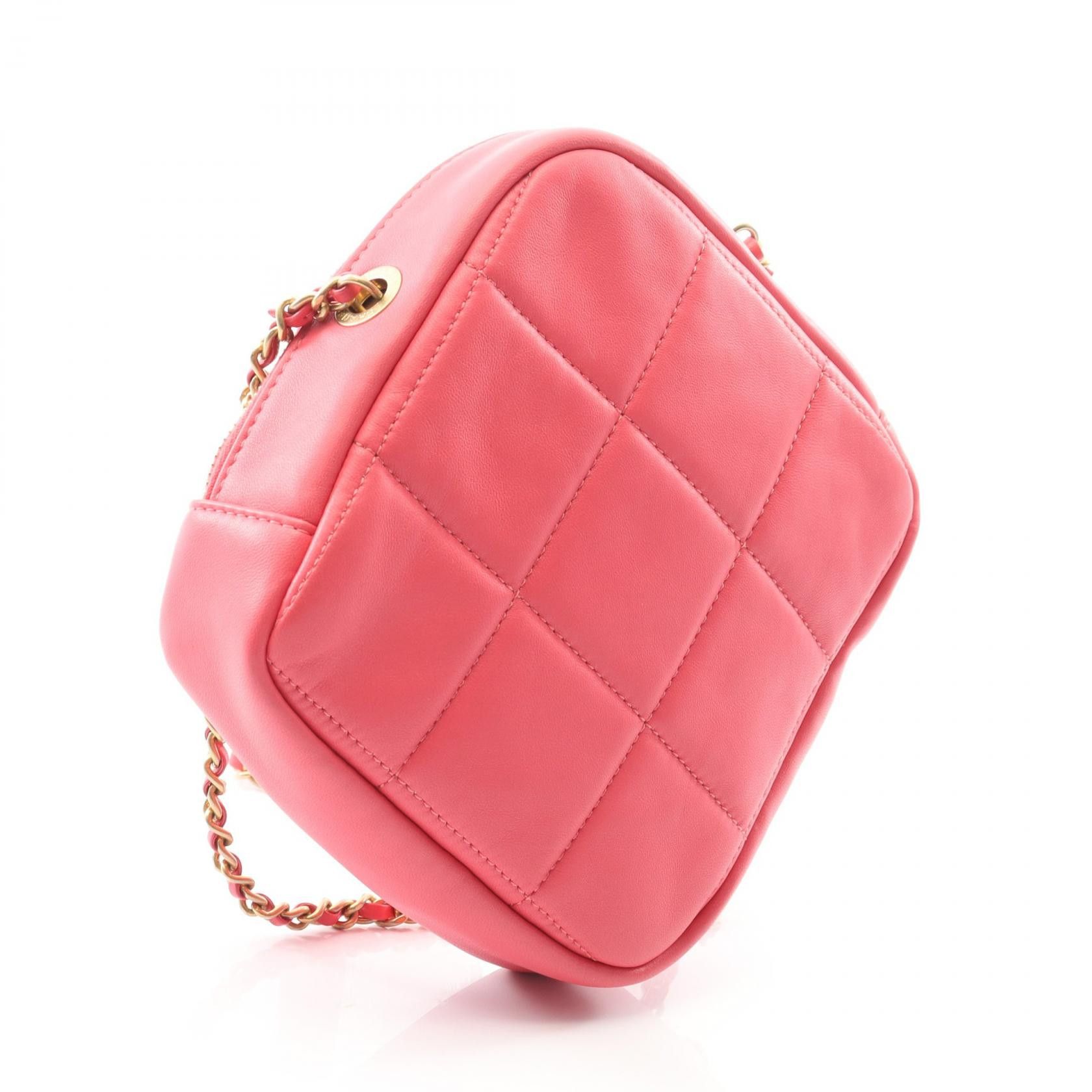Chanel Chanel CHANEL Matelasse Lambskin Shoulder Bag Leather Shoulder Bag DUTY FREE for USA Size ONE SIZE - 2 Thumbnail