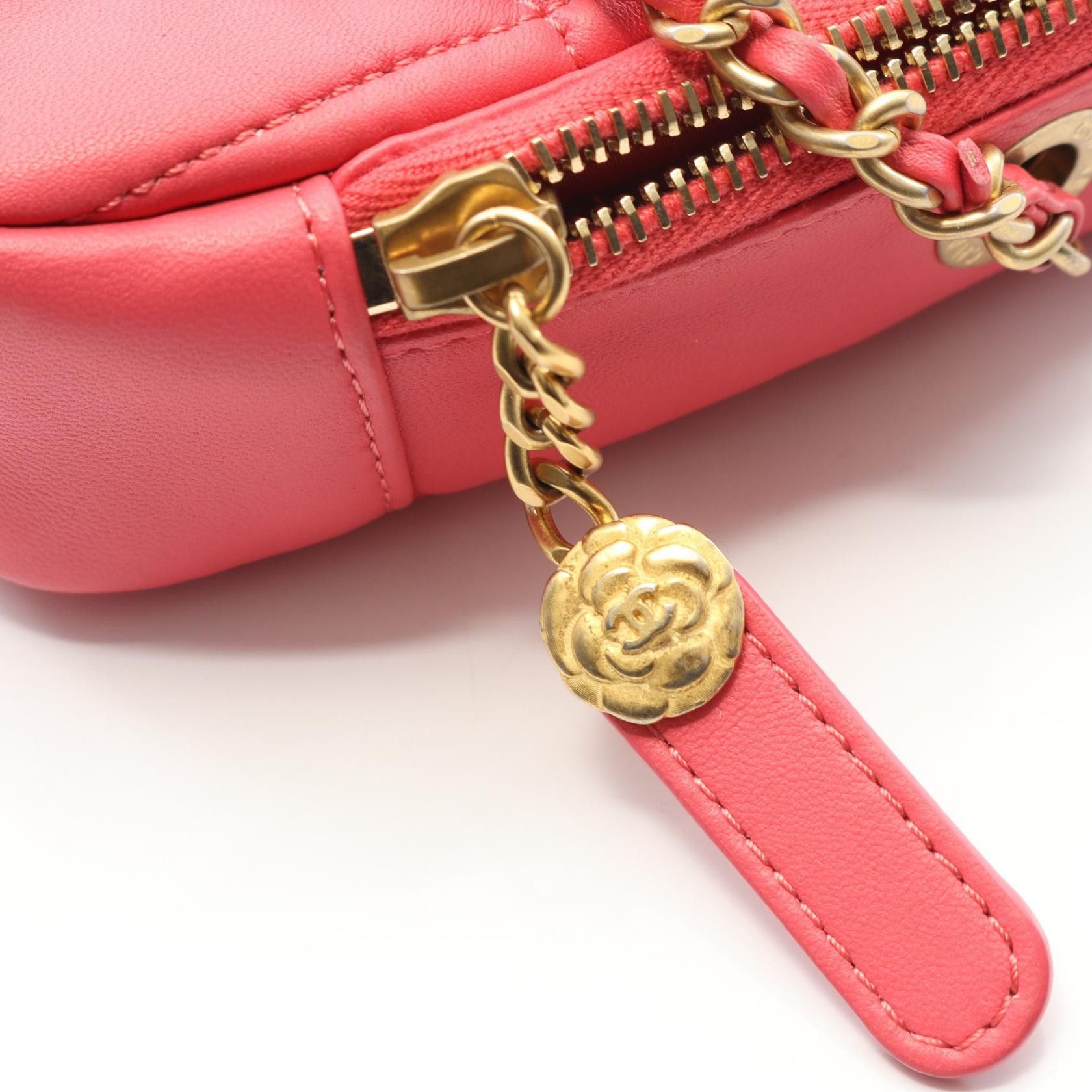 Chanel Chanel CHANEL Matelasse Lambskin Shoulder Bag Leather Shoulder Bag DUTY FREE for USA Size ONE SIZE - 8 Thumbnail