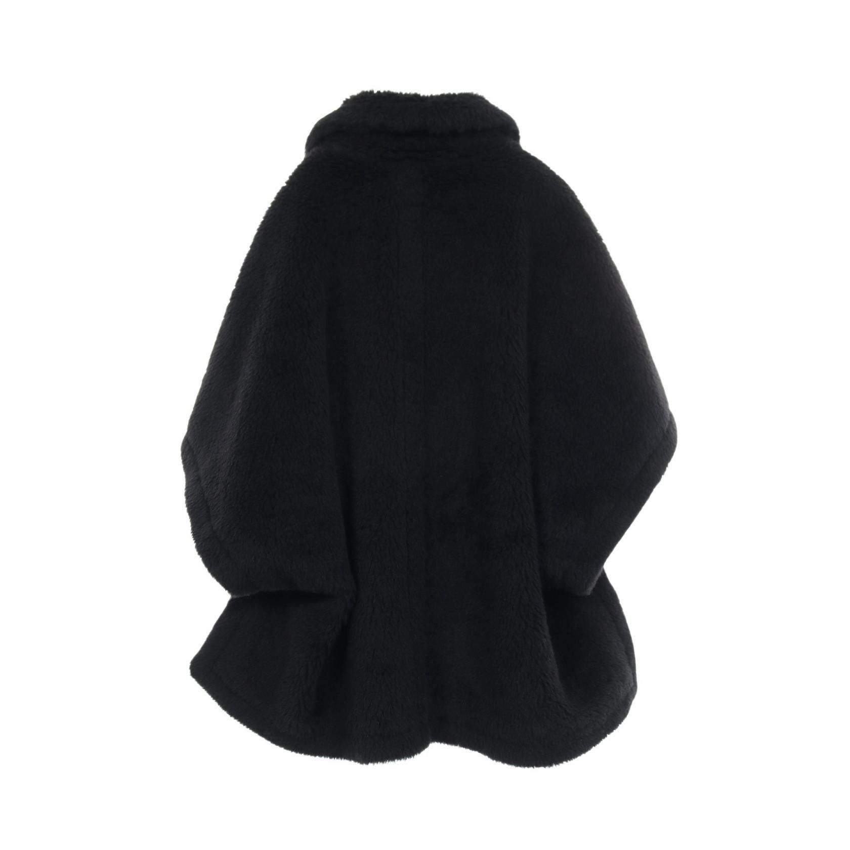 Max Mara Max Mara Max Mara Teddy Bear wool silk alpaca poncho Textile Outerwear DUTY FREE for USA Size ONE SIZE - 2 Thumbnail