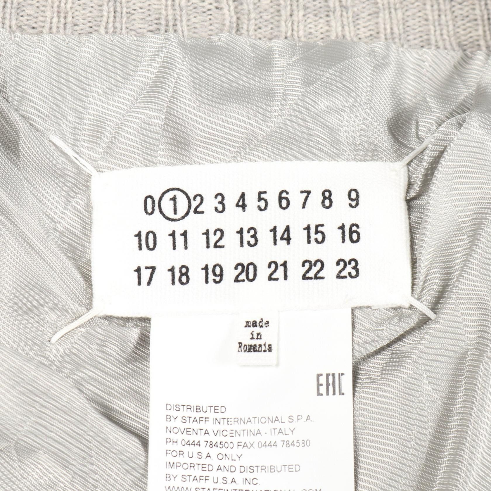 Maison Margiela Maison Margiela Maison Margiela 1 Wool Cardigan Textile Tops DUTY FREE for USA Size ONE SIZE - 3 Thumbnail