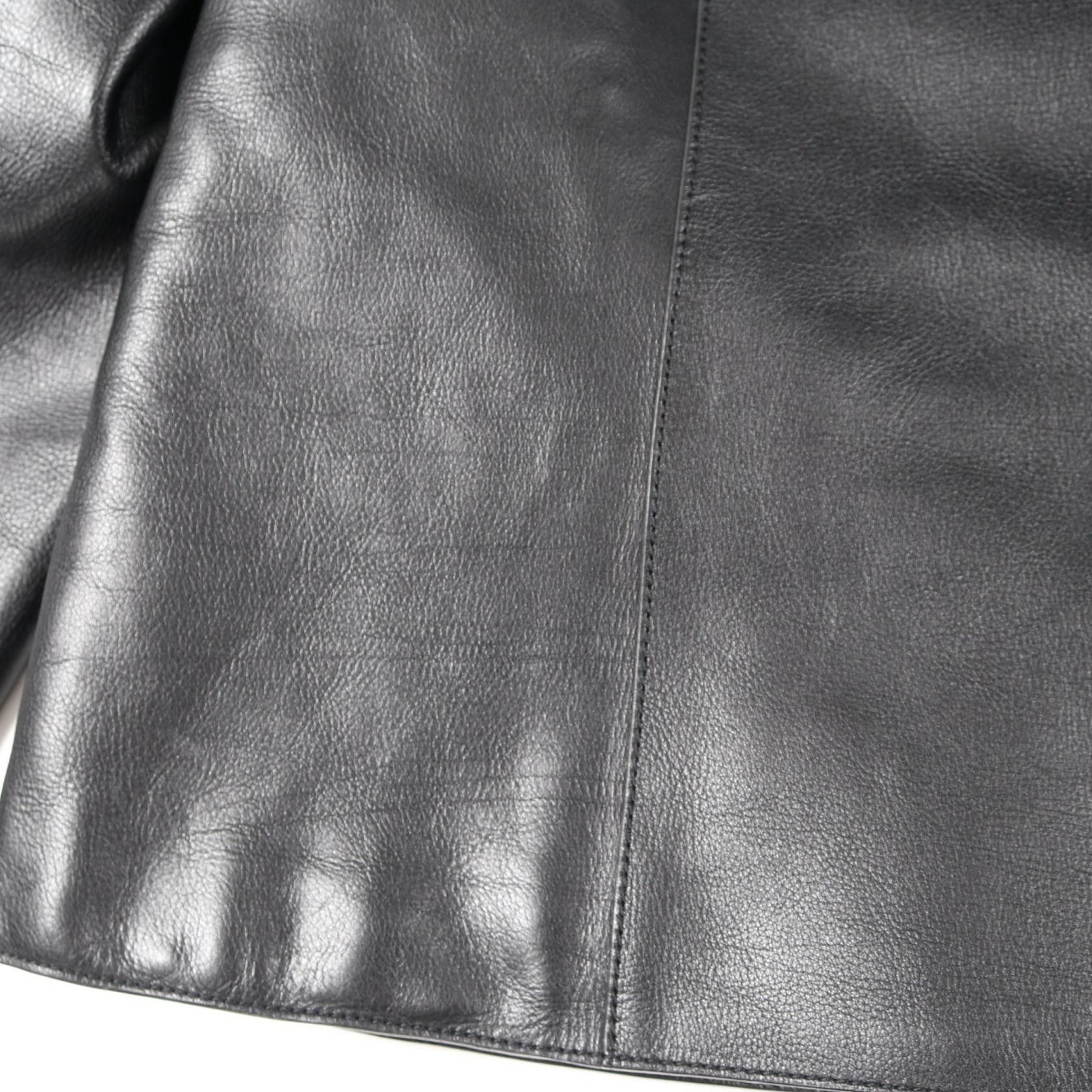 Hermes Hermes Hermes Calfskin Jacket Outerwear Leather Outerwear DUTY FREE for USA Size ONE SIZE - 8 Thumbnail