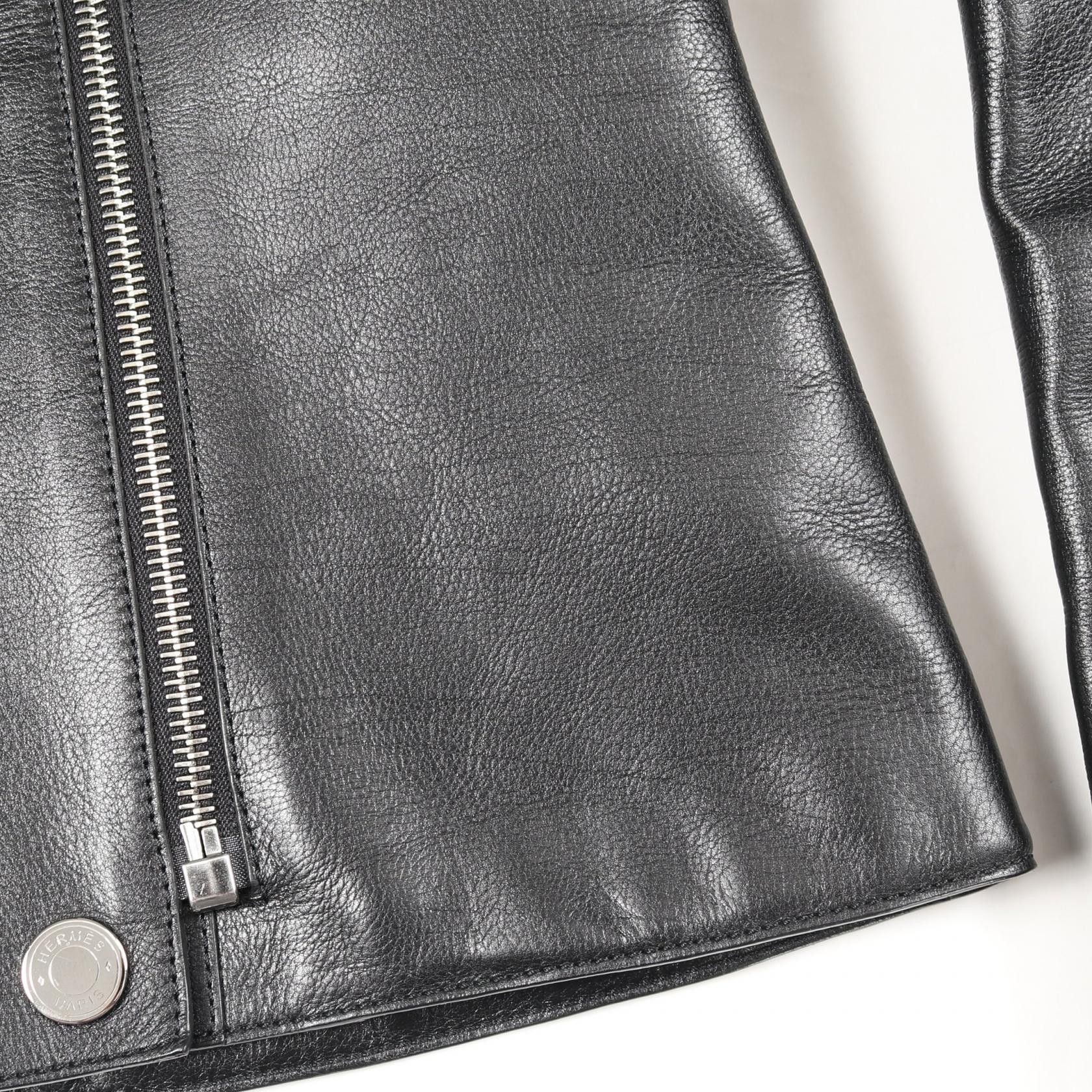 Hermes Hermes Hermes Calfskin Jacket Outerwear Leather Outerwear DUTY FREE for USA Size ONE SIZE - 9 Thumbnail