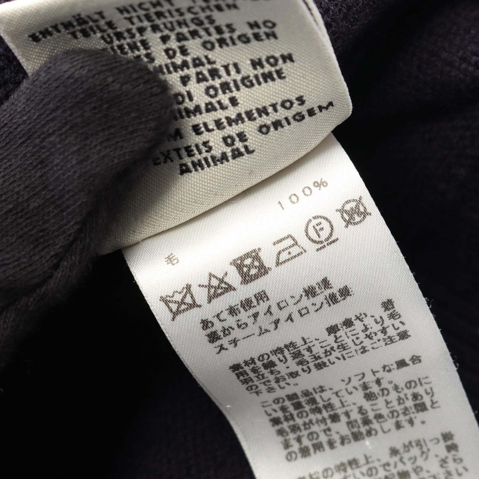 Hermes Hermes Hermes H logo Wool Cardigan Textile Tops DUTY FREE for USA Size ONE SIZE - 4 Thumbnail