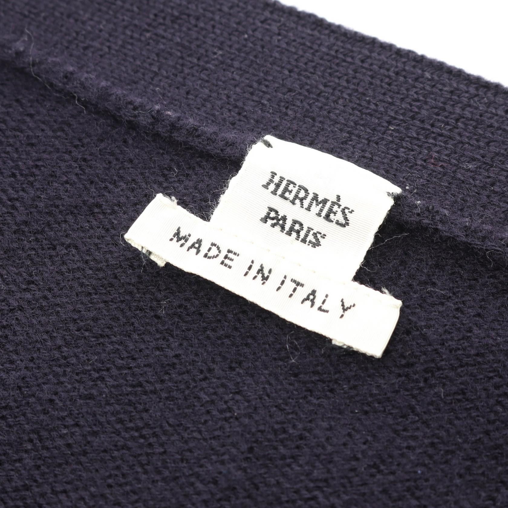 Hermes Hermes Hermes H logo Wool Cardigan Textile Tops DUTY FREE for USA Size ONE SIZE - 3 Thumbnail