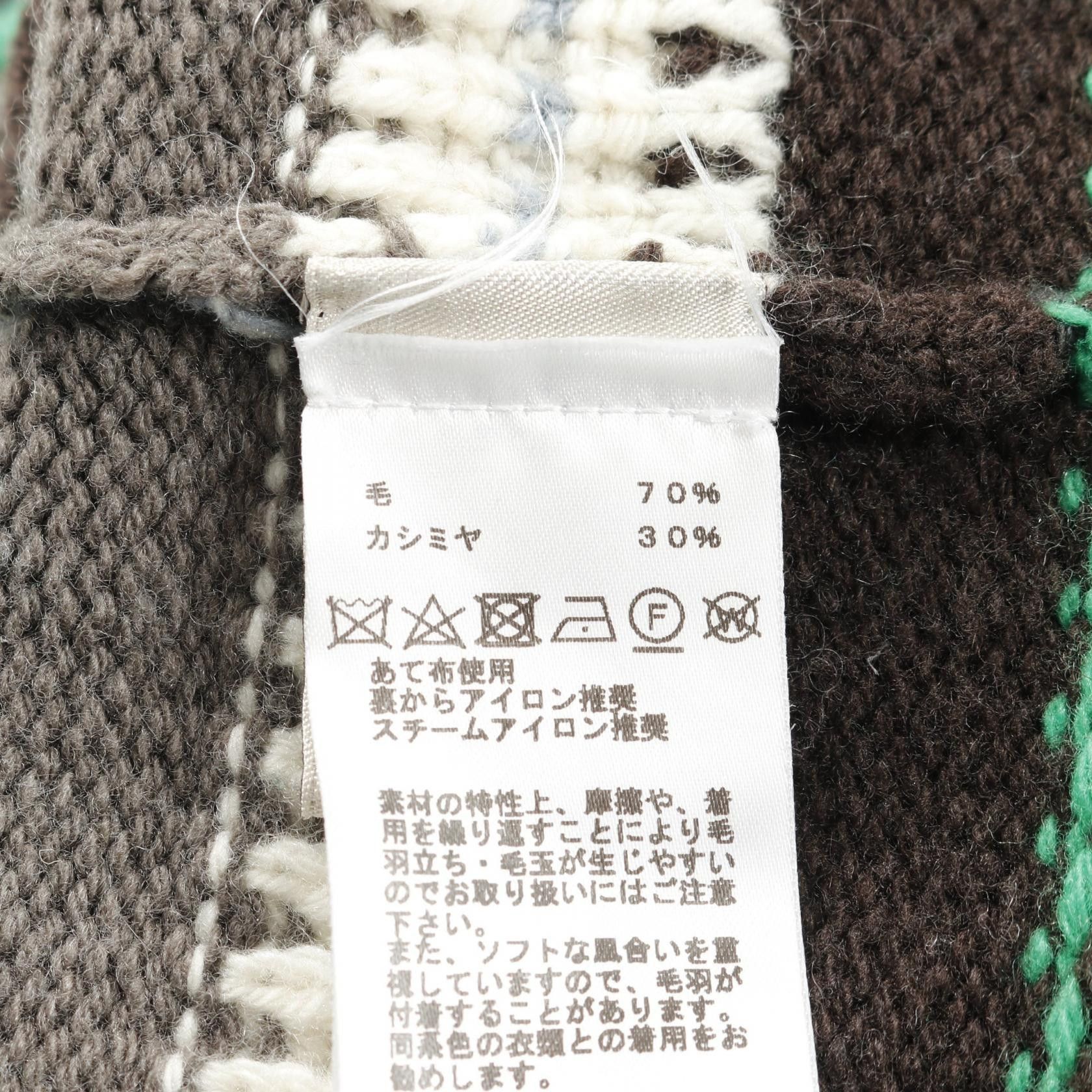 Hermes Hermes Hermes Wool Cashmere Sweater Textile Tops DUTY FREE for USA Size ONE SIZE - 4 Thumbnail