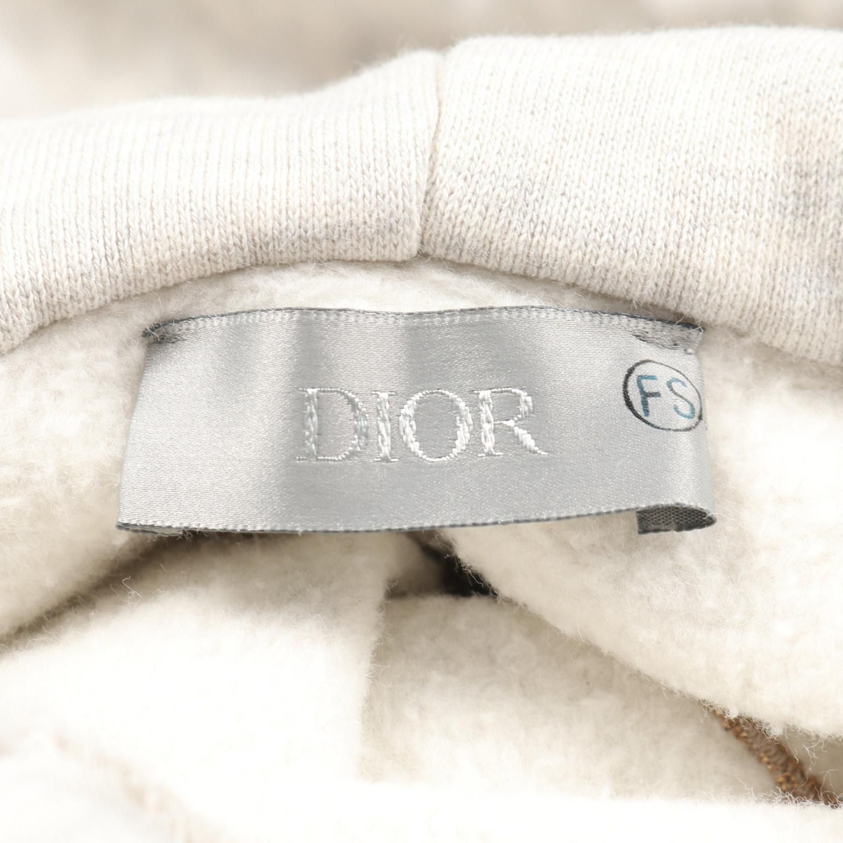 Dior Dior Dior Christian Dior ERL Cotton Hoodie Textile Sweatshirts & Hoodies DUTY FREE for USA Size ONE SIZE - 3 Thumbnail