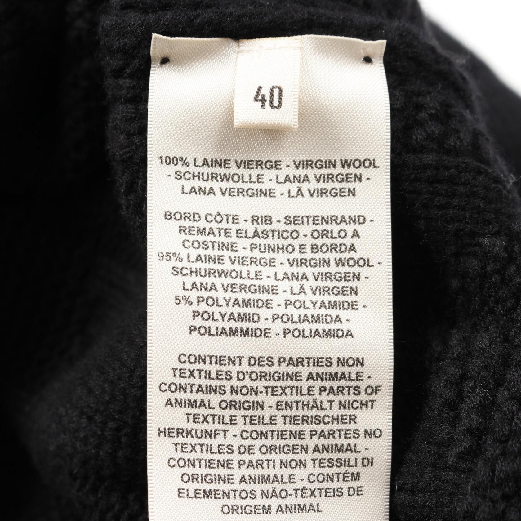 Hermes Hermes Hermes Wool Cardigan Textile Tops DUTY FREE for USA Size ONE SIZE - 4 Thumbnail