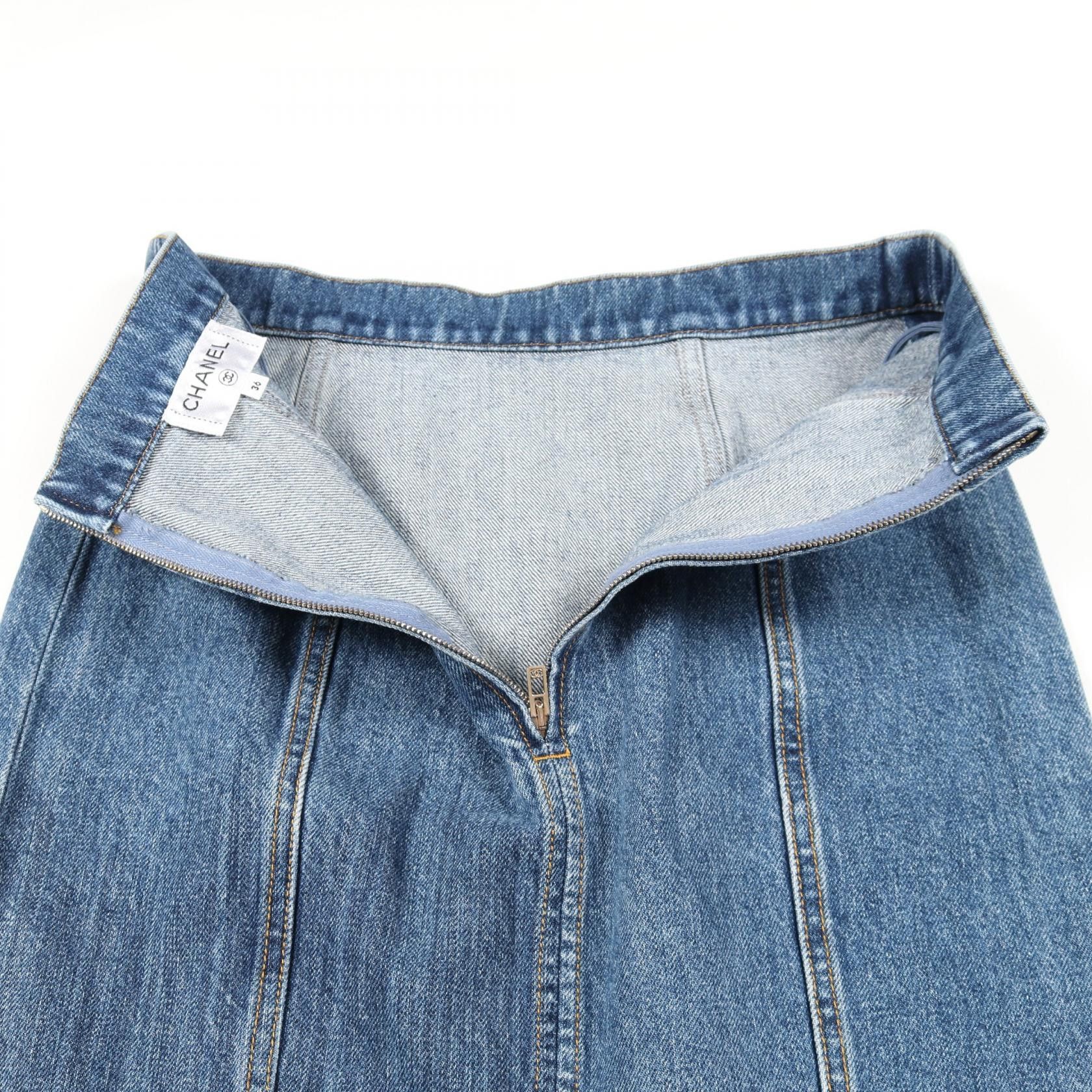 Chanel Chanel Chanel Cotton Skirt Textile Skirts DUTY FREE for USA Size ONE SIZE - 6 Thumbnail