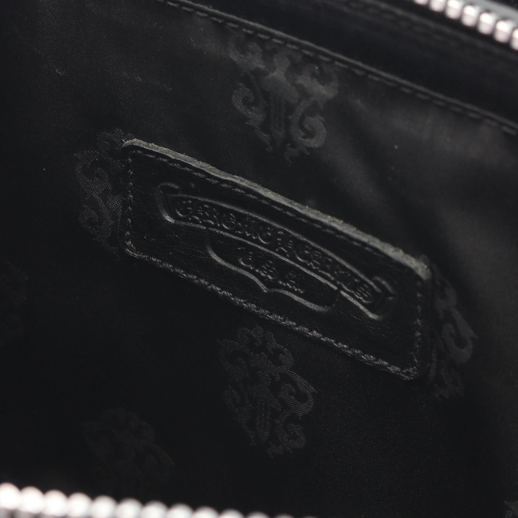 Chrome Hearts Chrome Hearts Chrome Hearts Dog Adams Leather 2way Bag Leather Handbag DUTY FREE for USA Size ONE SIZE - 5 Thumbnail