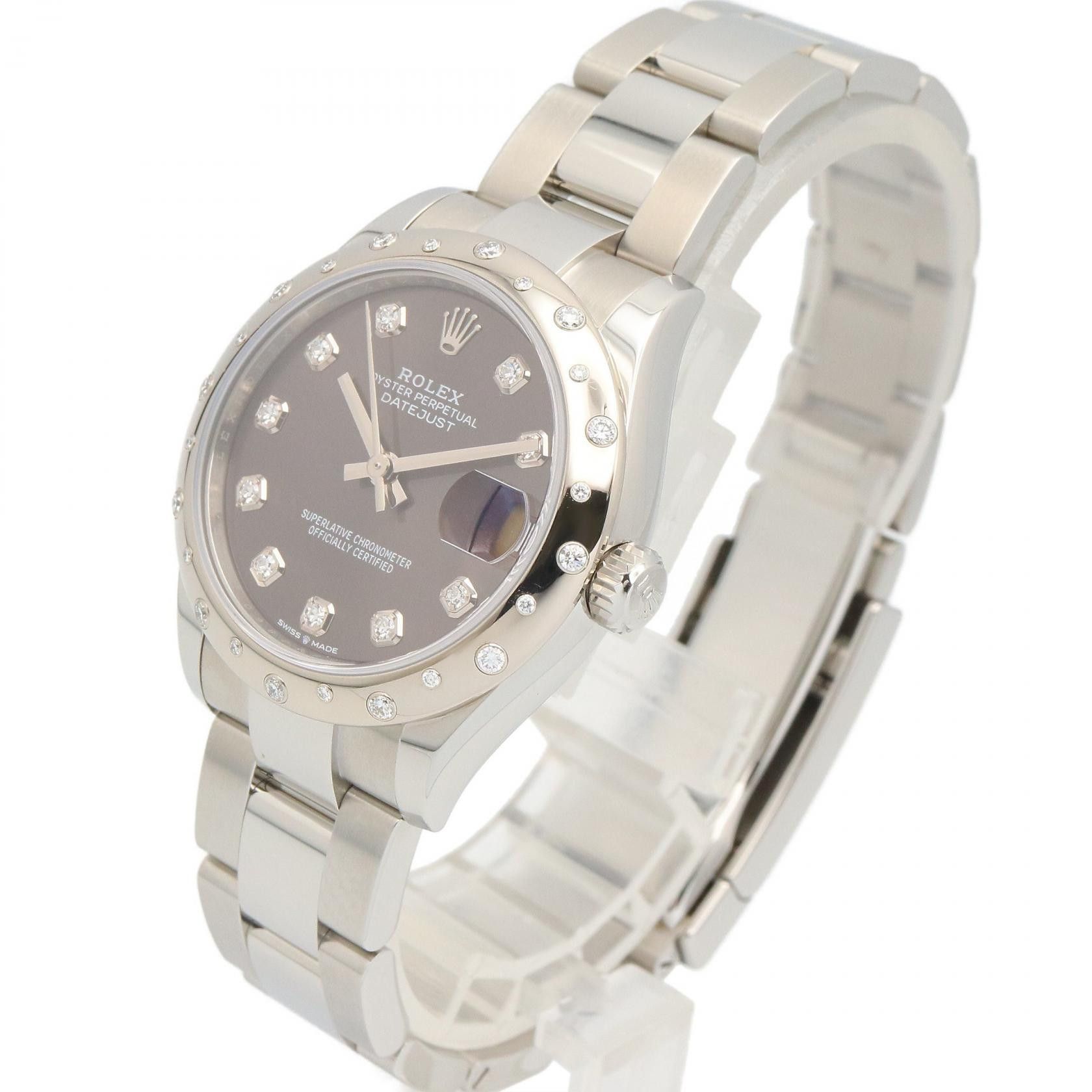 Rolex Rolex Rolex Datejust Au750 White Gold Stainless Steel Automatic Precious Metal Automatic 278344RBR DUTY FREE for USA Size ONE SIZE - 2 Thumbnail