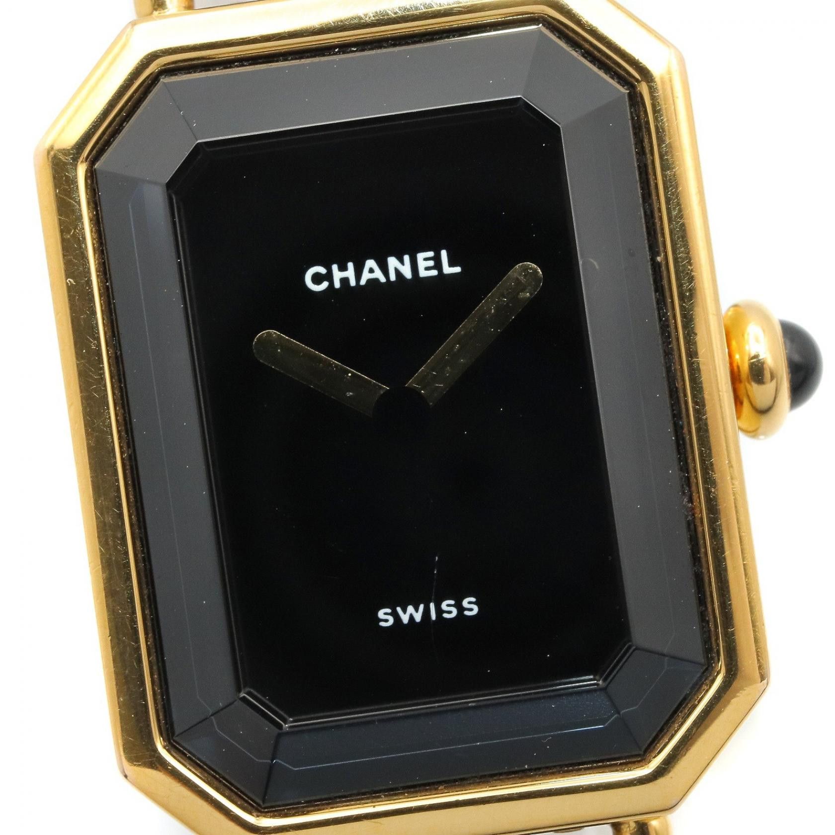 Chanel Chanel CHANEL Premiere Gold Plated Quartz Watch Metal Quartz H0001 DUTY FREE for USA Size ONE SIZE - 3 Thumbnail