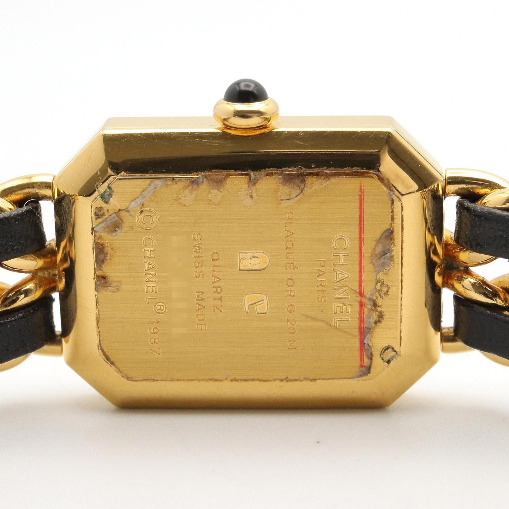Chanel Chanel CHANEL Premiere Gold Plated Quartz Watch Metal Quartz H0001 DUTY FREE for USA Size ONE SIZE - 6 Thumbnail