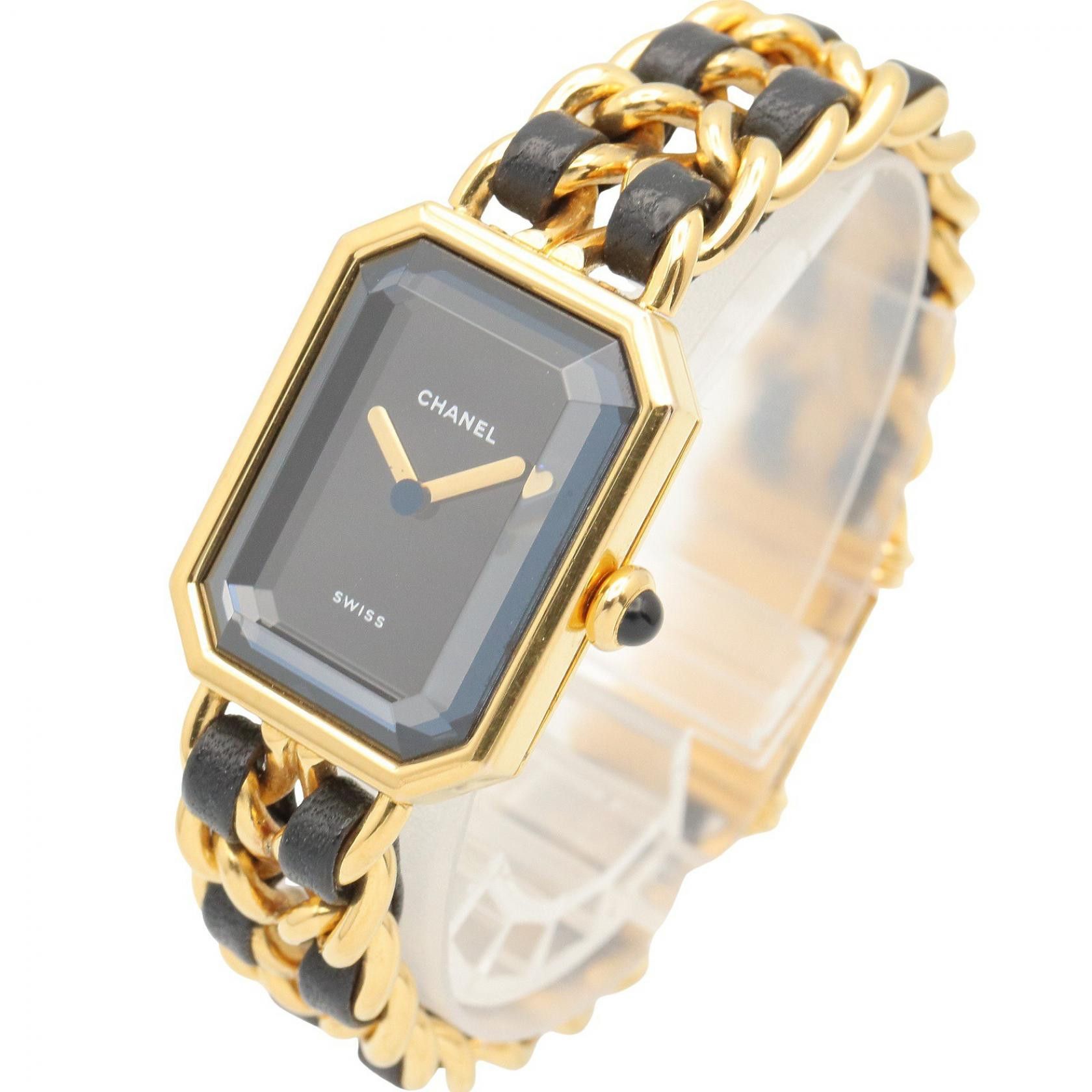 Chanel Chanel CHANEL Premiere Gold Plated Quartz Watch Metal Quartz H0001 DUTY FREE for USA Size ONE SIZE - 2 Thumbnail