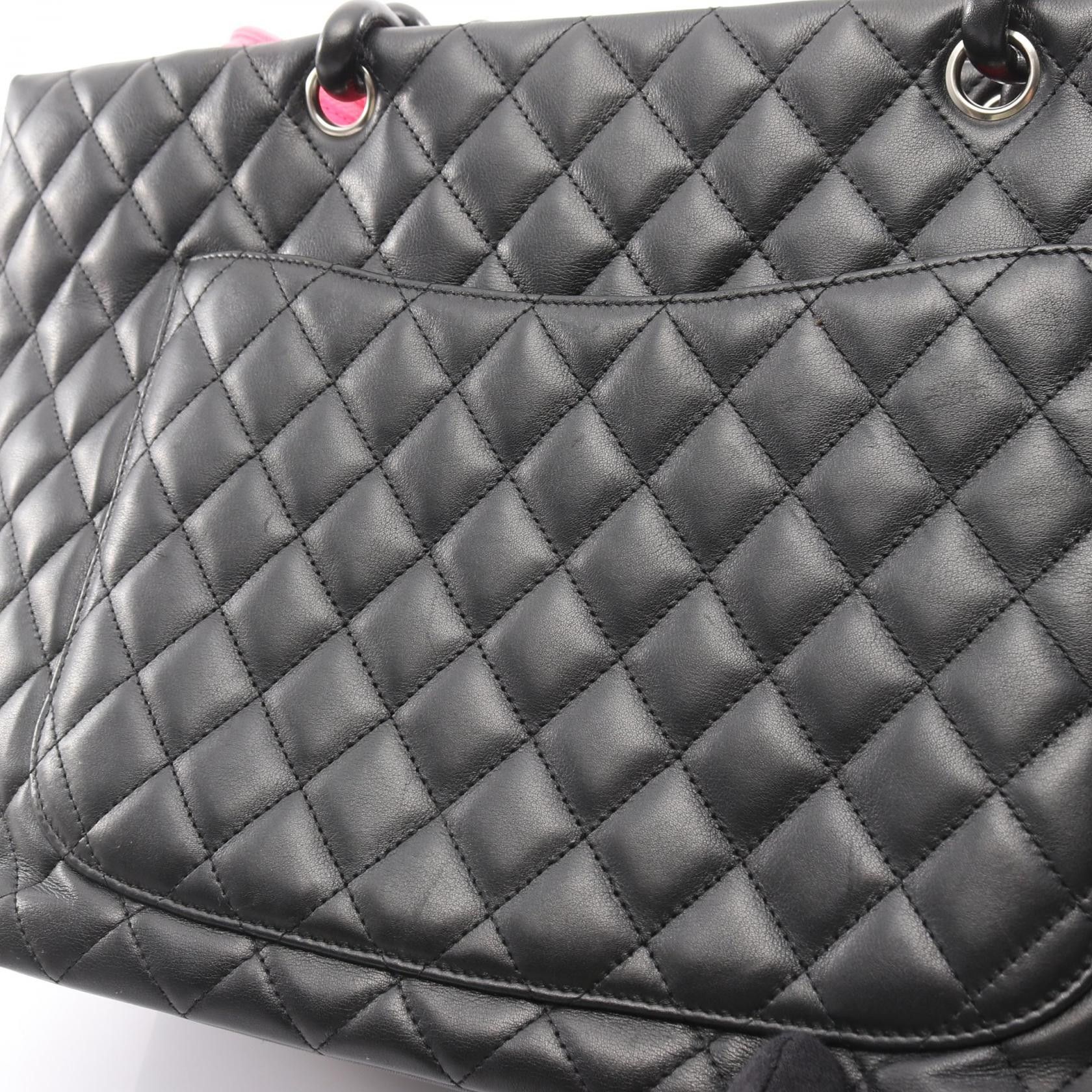 Chanel Chanel Chanel Cambon Line Leather Tote Bag Leather Tote Bag DUTY FREE for USA Size ONE SIZE - 8 Thumbnail