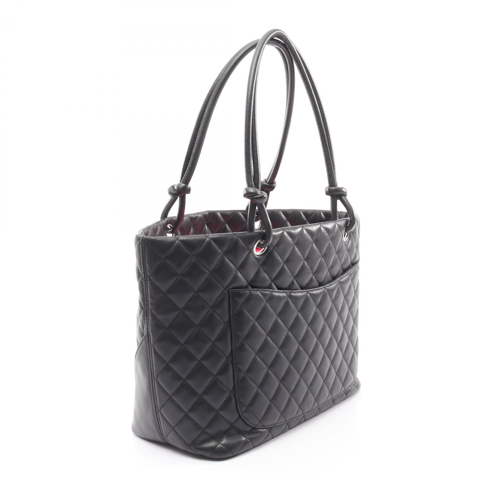 Chanel Chanel Chanel Cambon Line Leather Tote Bag Leather Tote Bag DUTY FREE for USA Size ONE SIZE - 2 Thumbnail