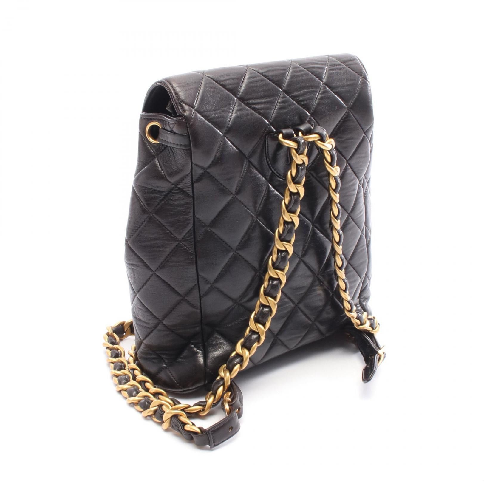 Chanel Chanel Chanel Matelasse Lambskin Backpack Leather Backpack DUTY FREE for USA Size ONE SIZE - 2 Thumbnail