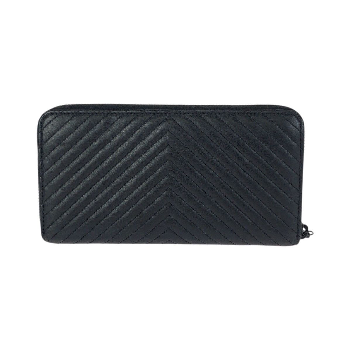 Chanel Chanel Chanel Lambskin Long Zip Wallet Leather Long Wallet DUTY FREE for USA Size ONE SIZE - 2 Thumbnail